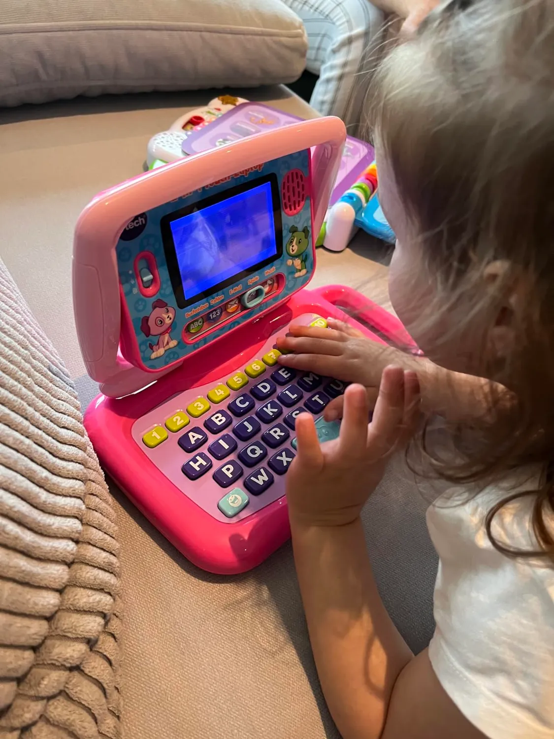 VTech 2-in-1 Touch-Laptop Lerncomputer Mehrfarbig Touchscreen