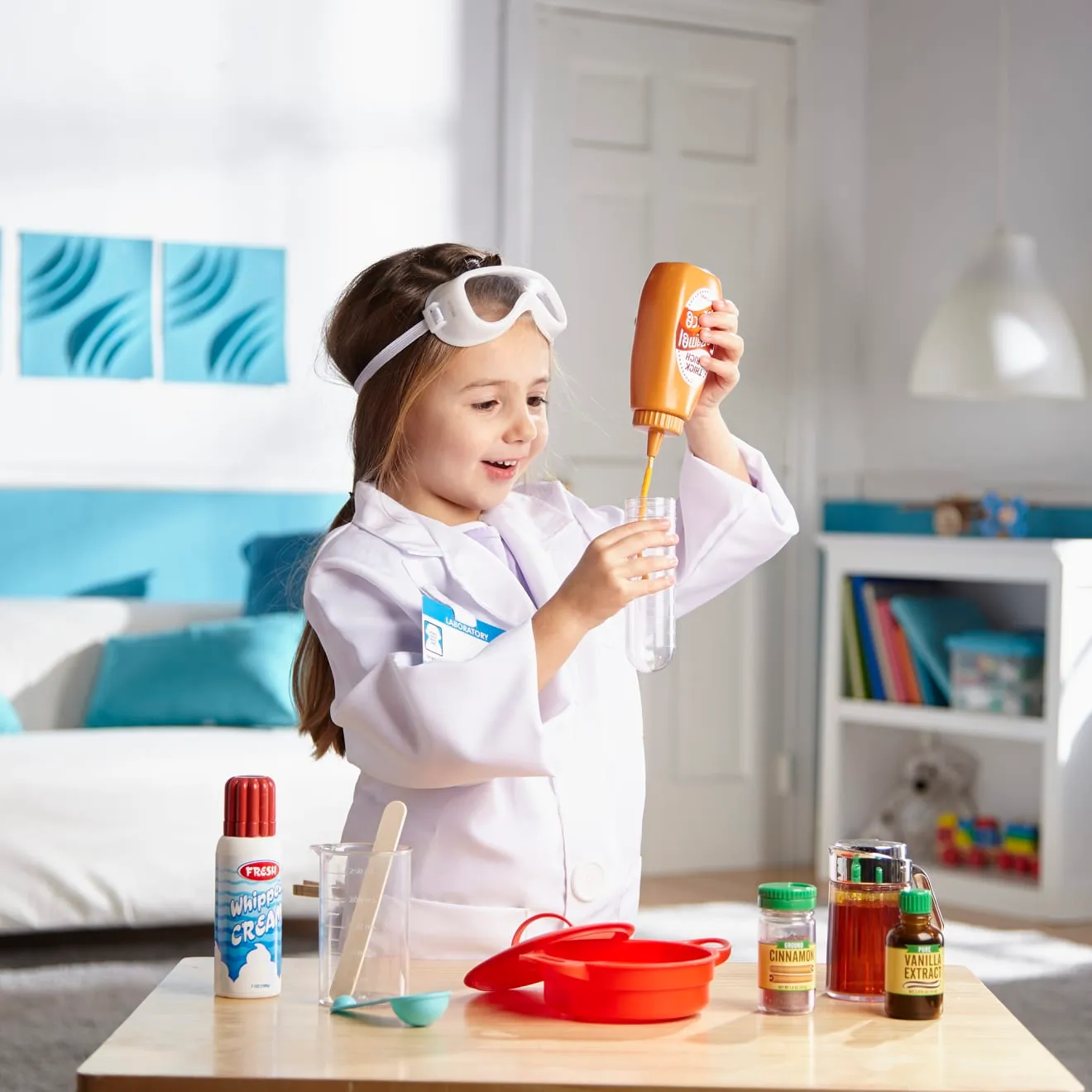 Melissa & Doug Scientist Rollenspielset Kittel 5-8 Jahre