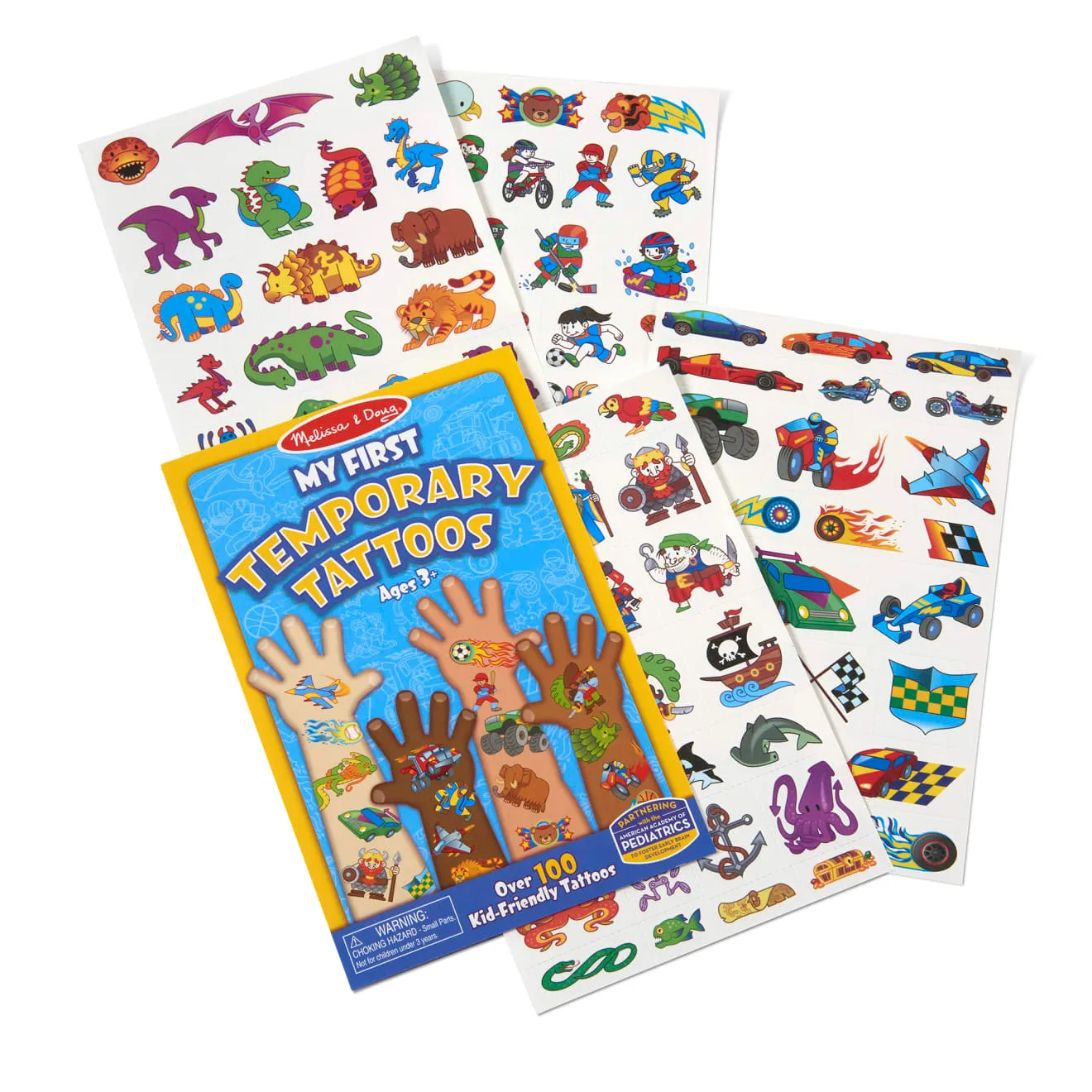 Melissa & Doug My First Tattoos Kinder Tattoos Abenteuer 100+