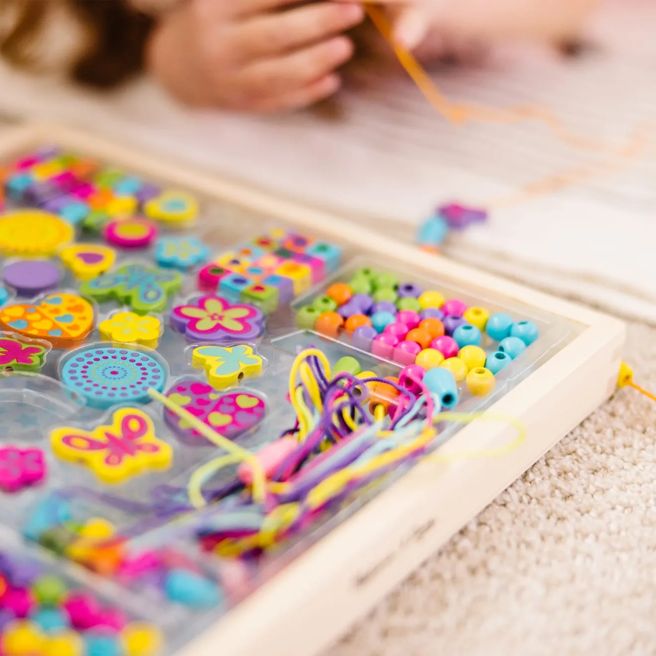Melissa & Doug Bead Bouquet Holzperlen Set 220