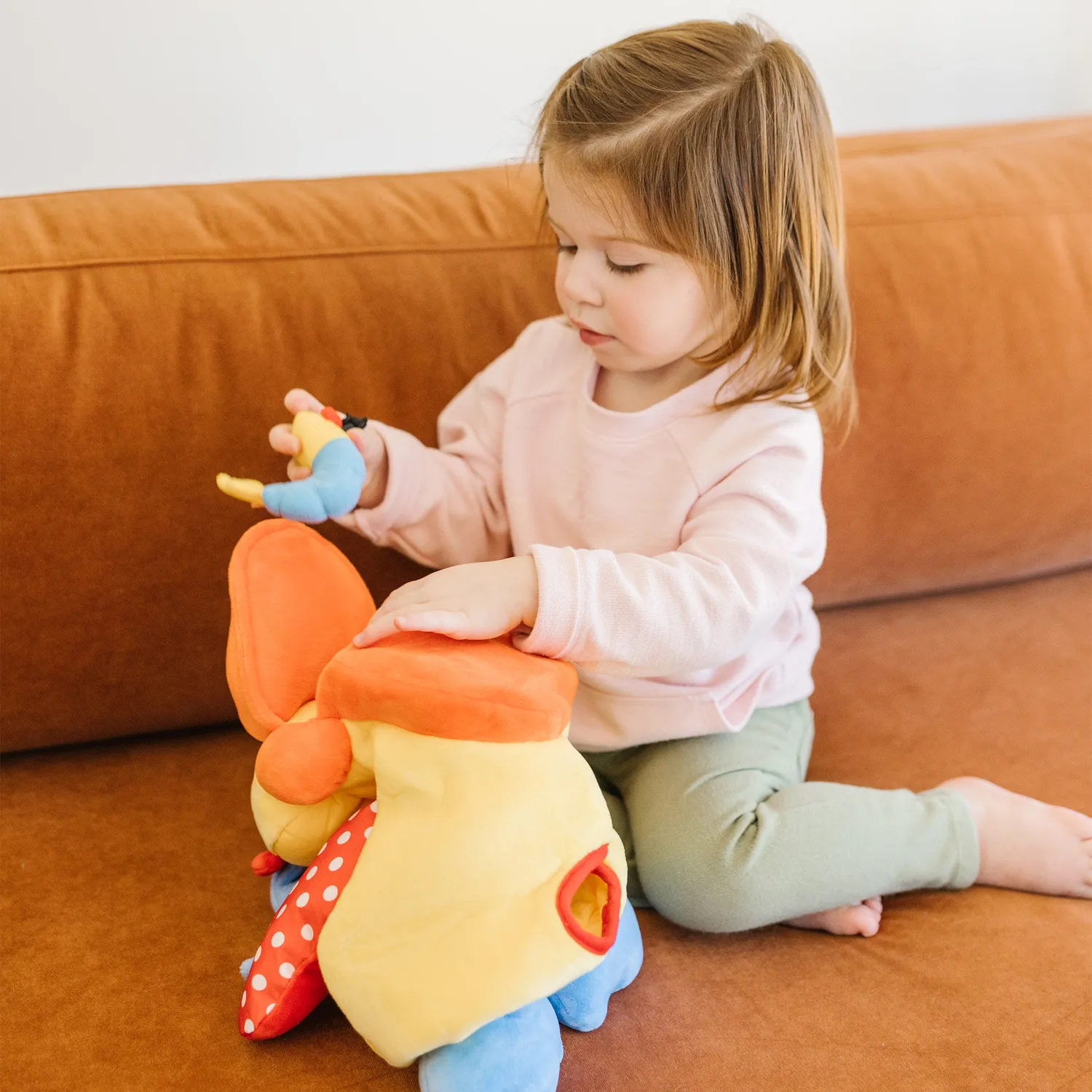 Melissa & Doug Hungry Pelican Plüsch Motorikspielzeug Babys