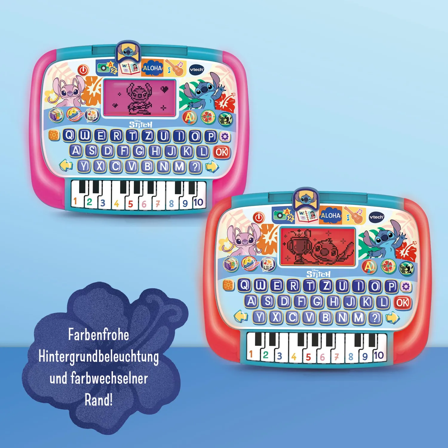 VTech Stitch Lerntablet 80-586104 Klavier 4-7 Jahre