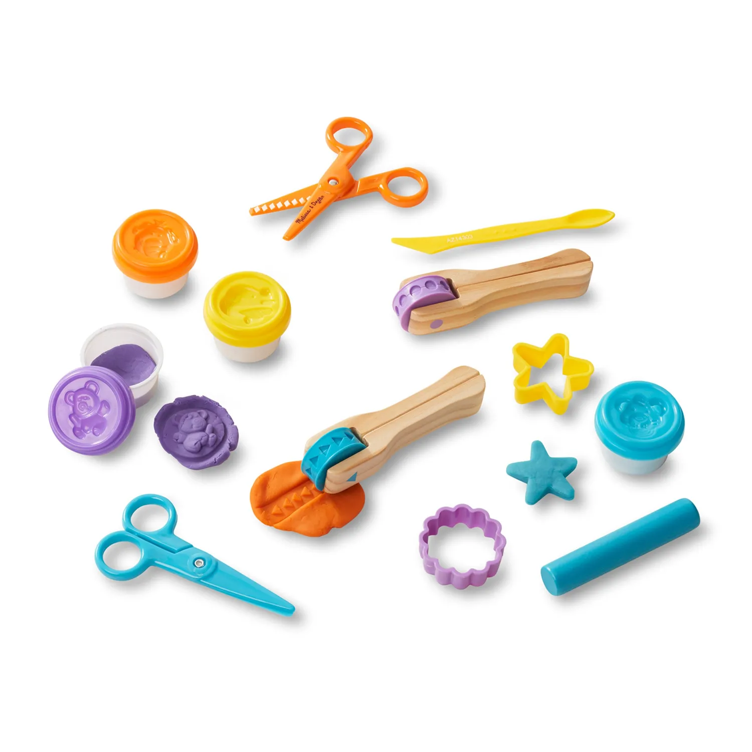 Melissa & Doug Clay Activity Knetset 2er-Set Werkzeug