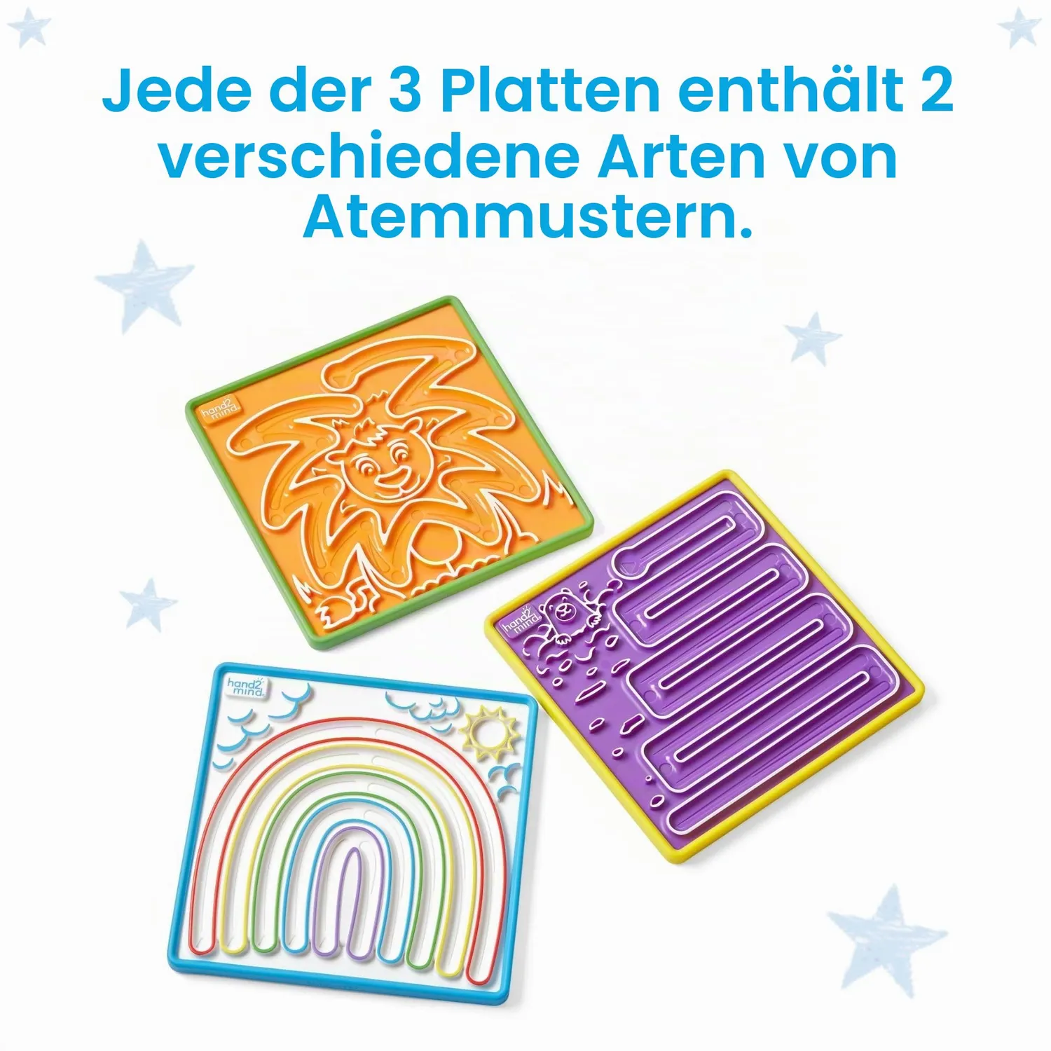 Learning Resources Achtsamkeitslabyrinth Atemtafeln Beruhigung 6 Motive