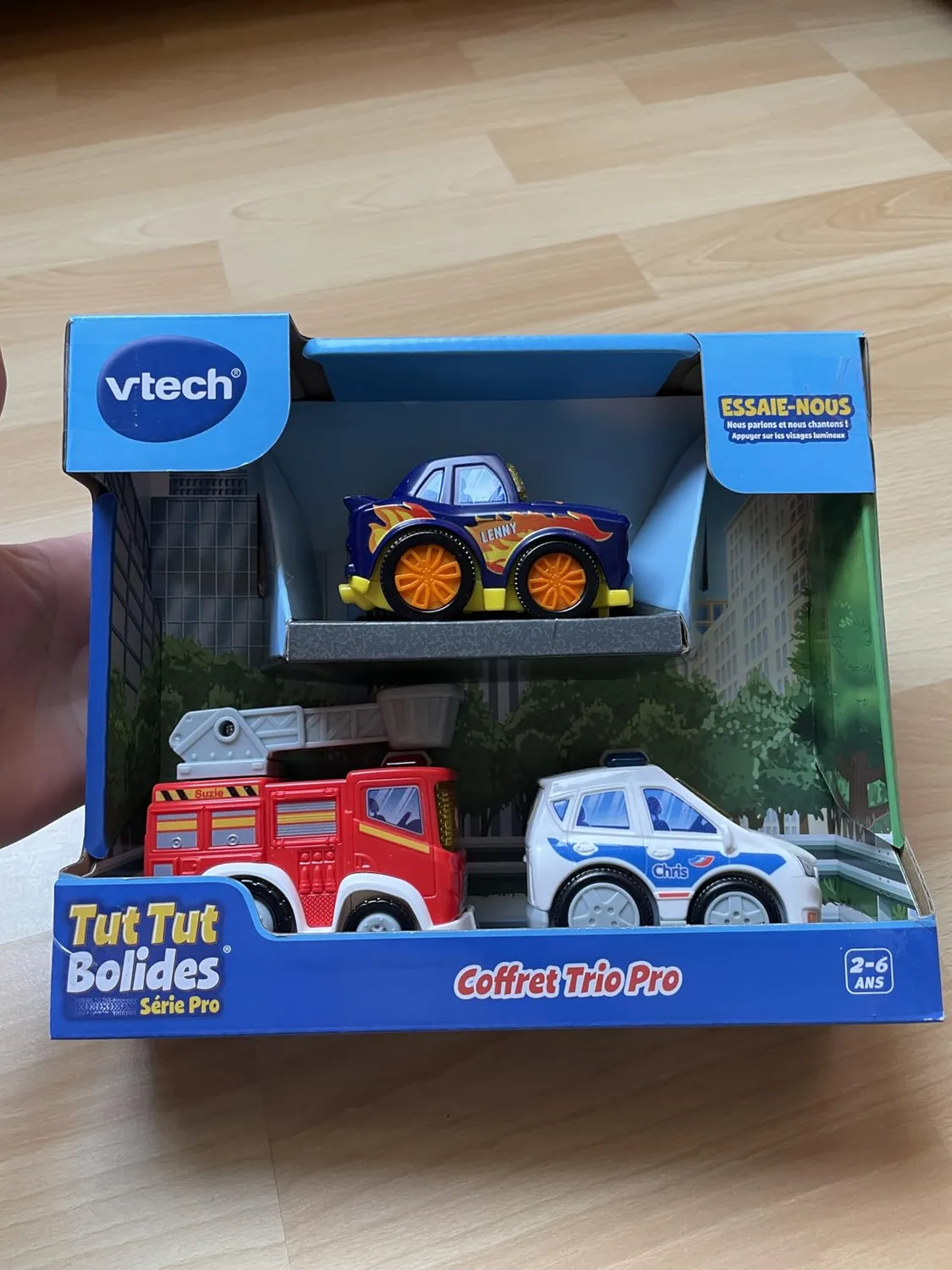 VTech Tut Tut Flitzer 3er Set Polizei Feuerwehr Rennen