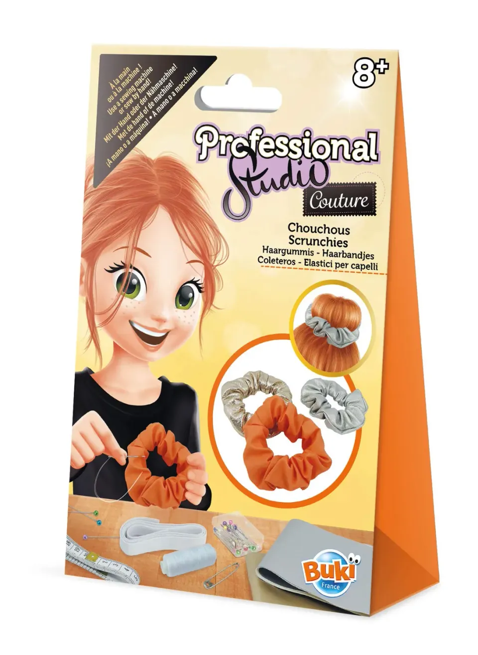 Buki Professional Studio 5412 Haargummis Nähset 3er