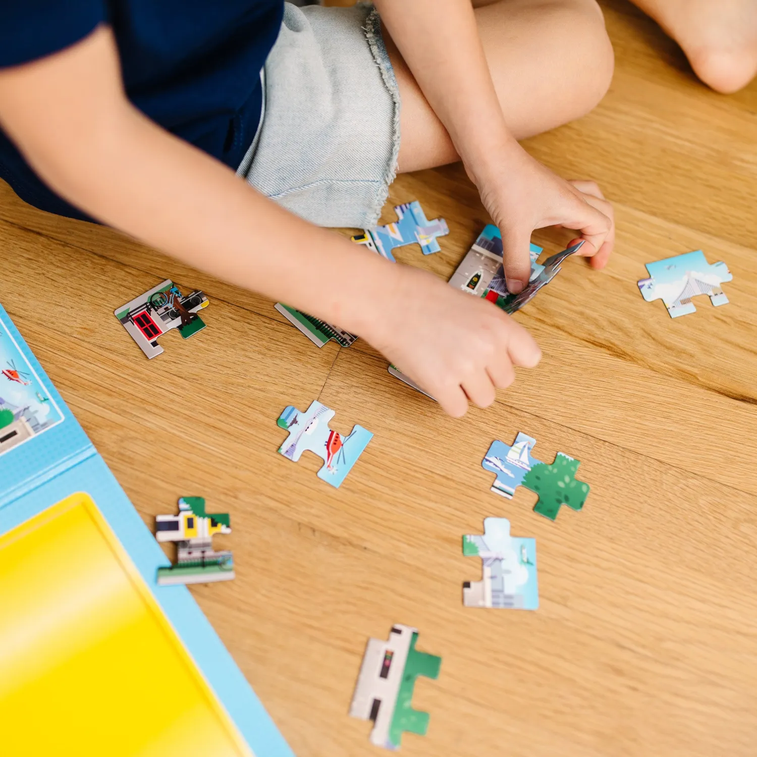 Melissa & Doug Take-Along Magnetpuzzle Fahrzeuge 2x15 Teile ab 3 J.