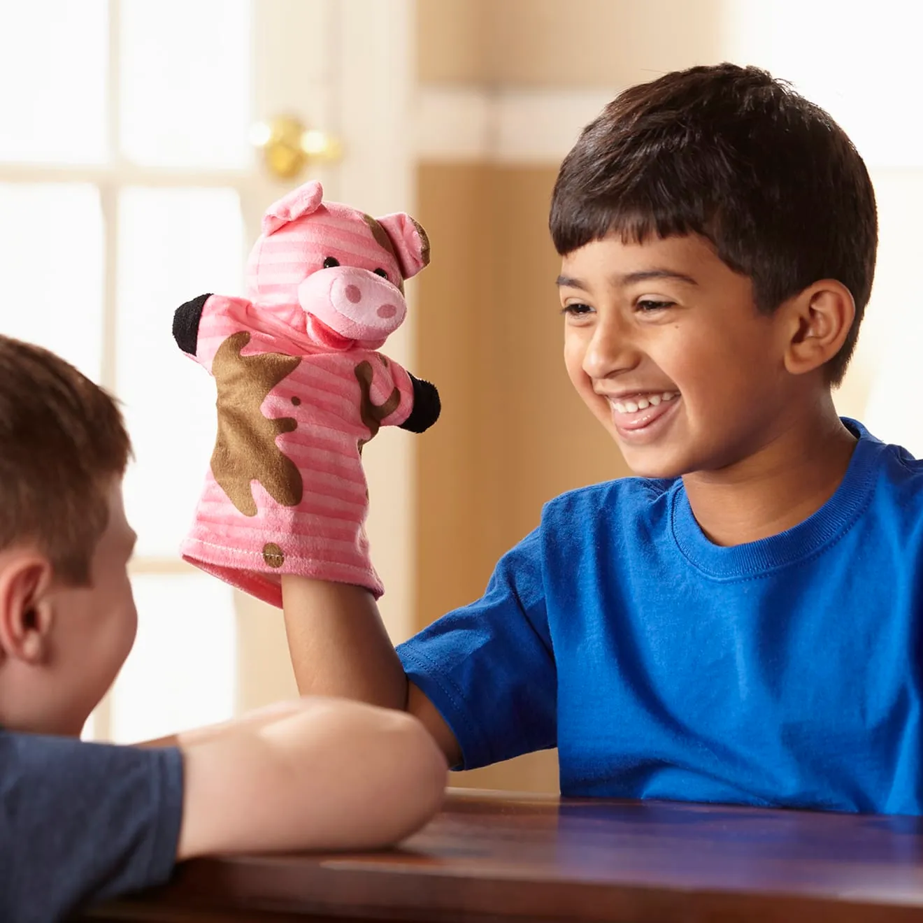 Melissa & Doug Farm Friends Handpuppen 4er-Set