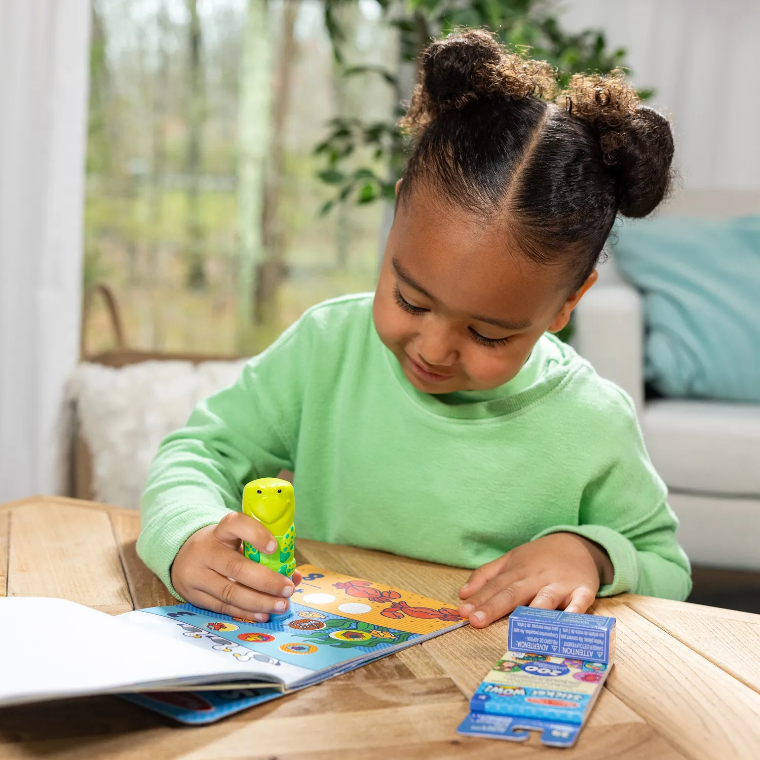 Melissa & Doug Sticker WOW Schildkröte Sticker-Set 500 Sticker ab 3 J.