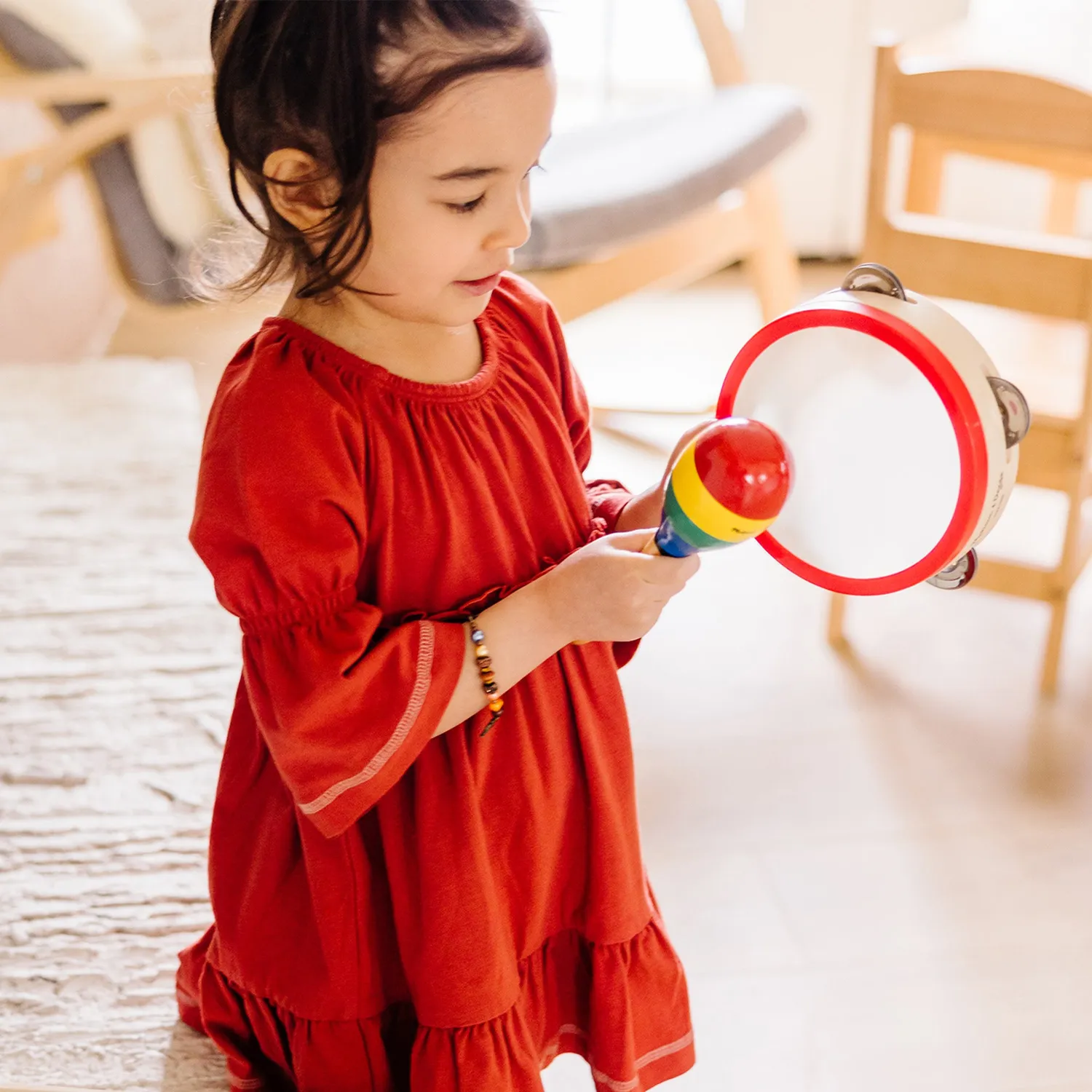 Melissa & Doug Band-in-a-Box Musikinstrumente 10-teilig