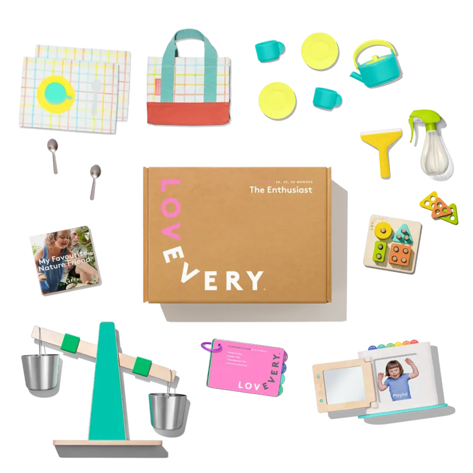 Lovevery Enthusiasten-Set Spielset 2 Jahre Deutsch