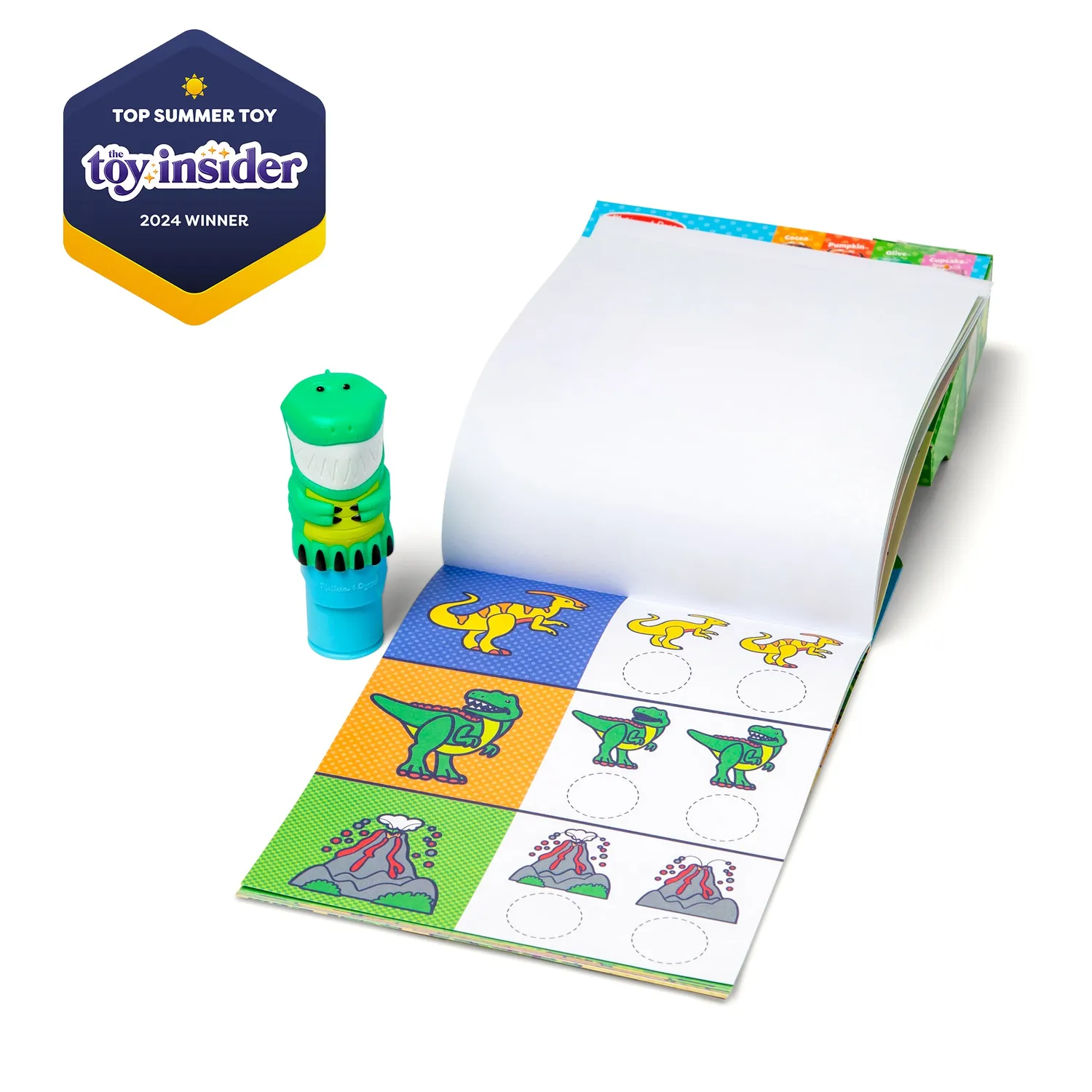 Melissa & Doug Sticker WOW Stickeralbum Dino 12er