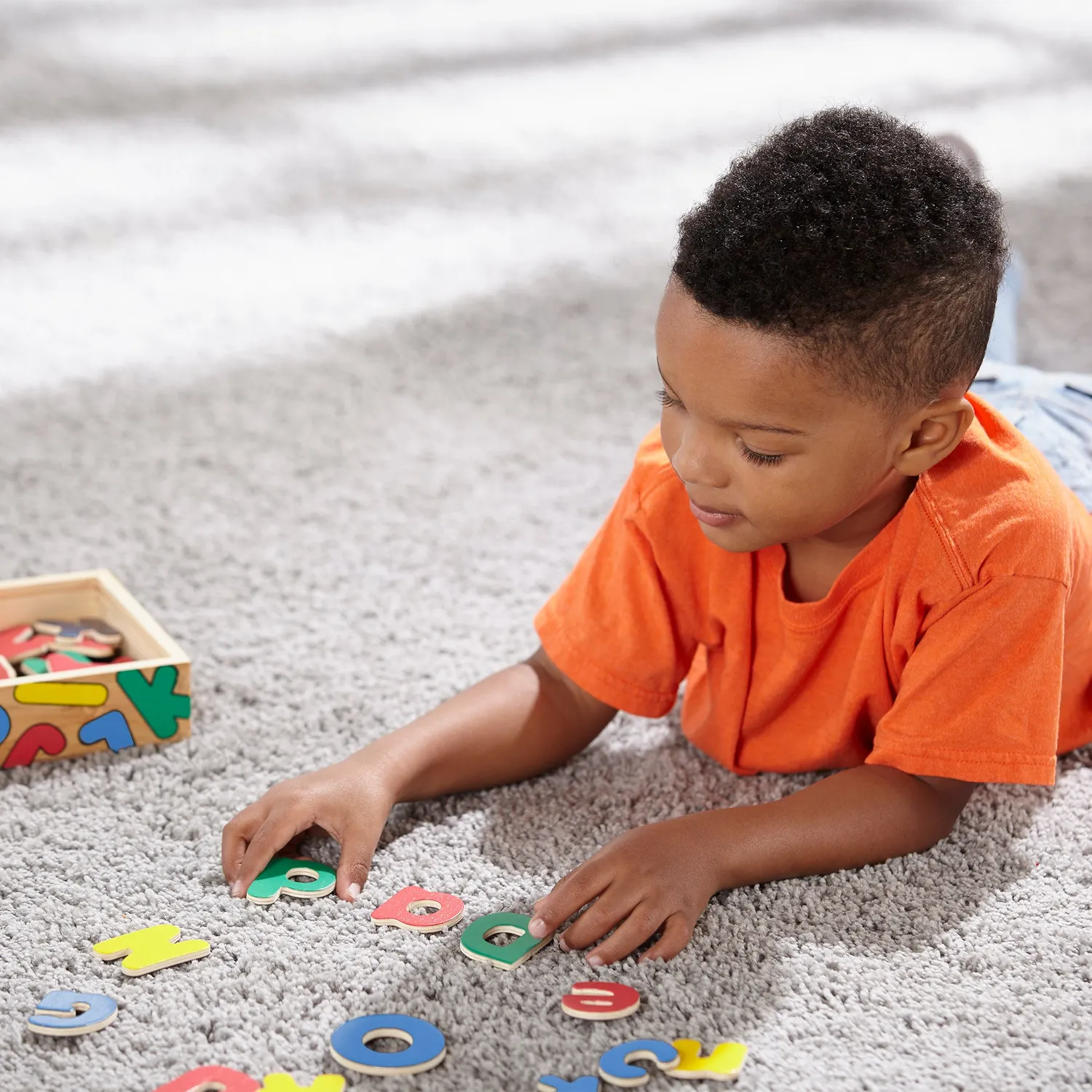 Melissa & Doug Wooden Letter Magnetbuchstaben Holz 52 Teile
