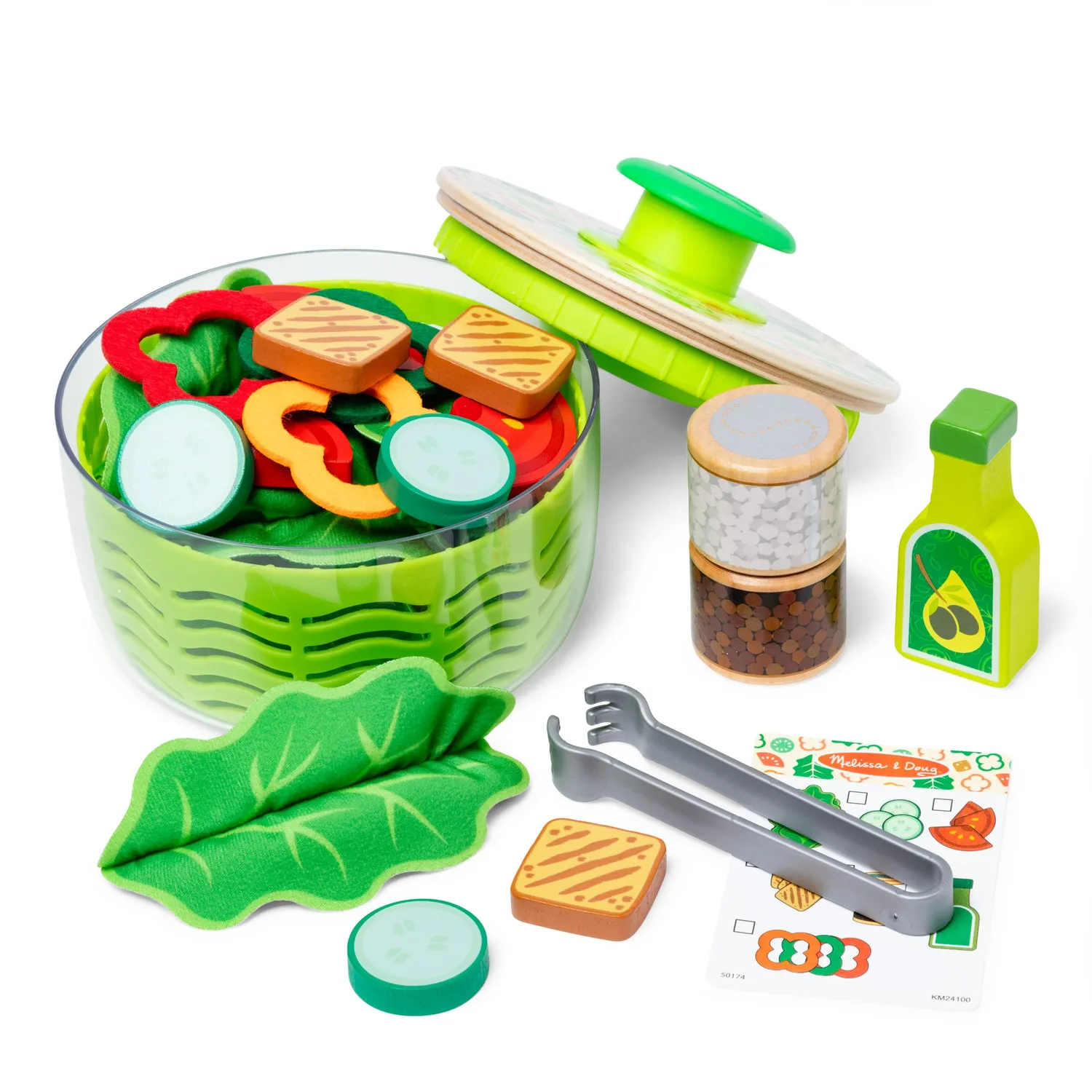 Melissa & Doug Salatspinner Spielset Küche ab 3 Jahren