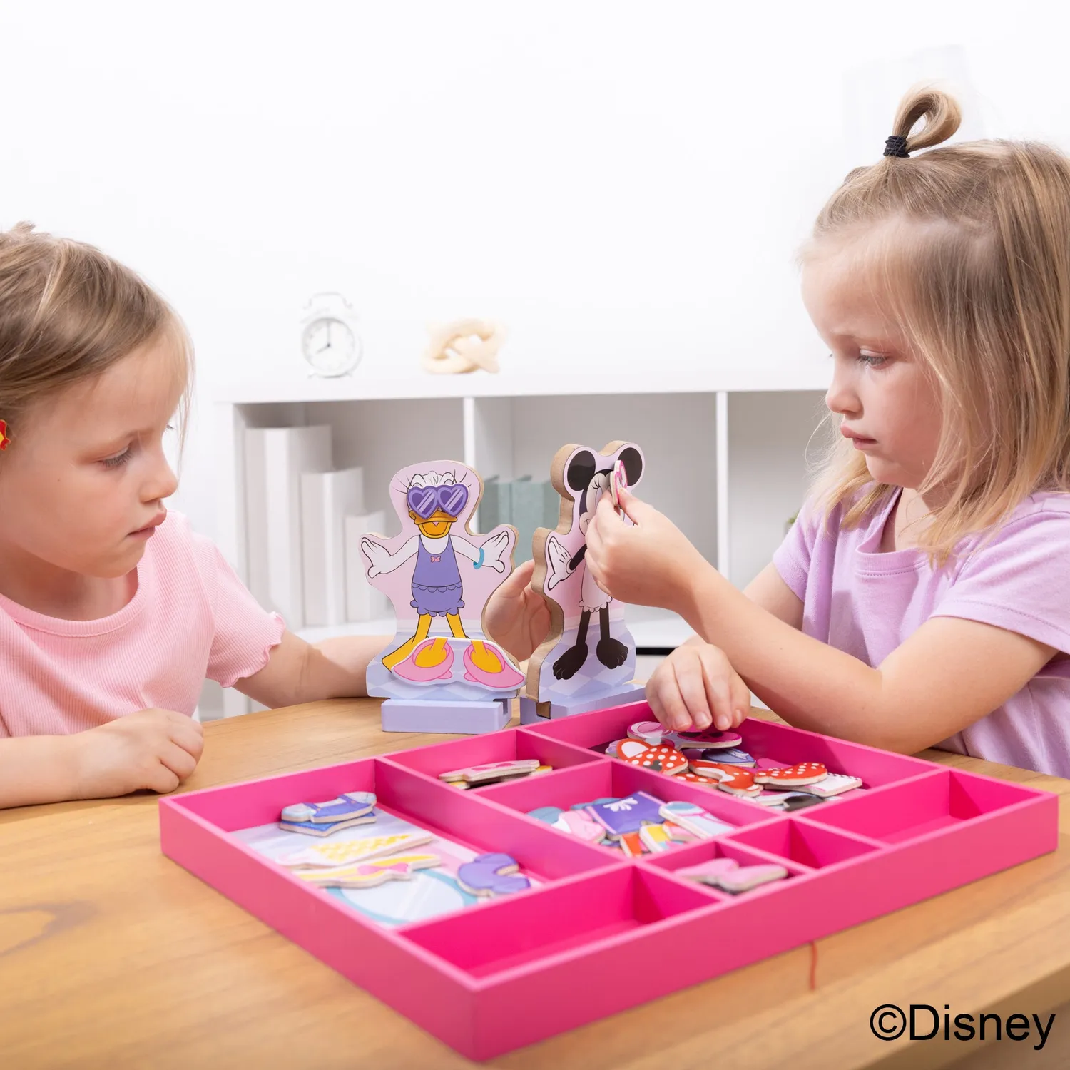 Melissa & Doug Minnie Daisy Magnet Anziehspiel Holz