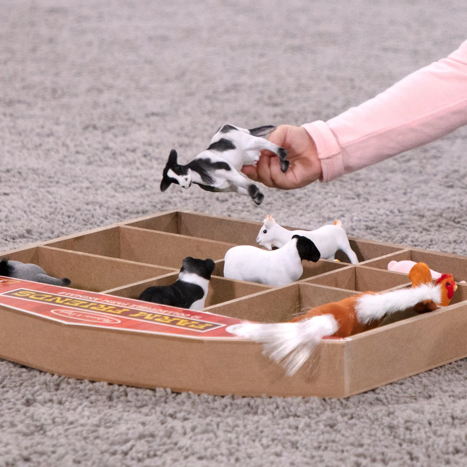 Melissa & Doug Farm Friends Spieltiere Bauernhof 10er Set