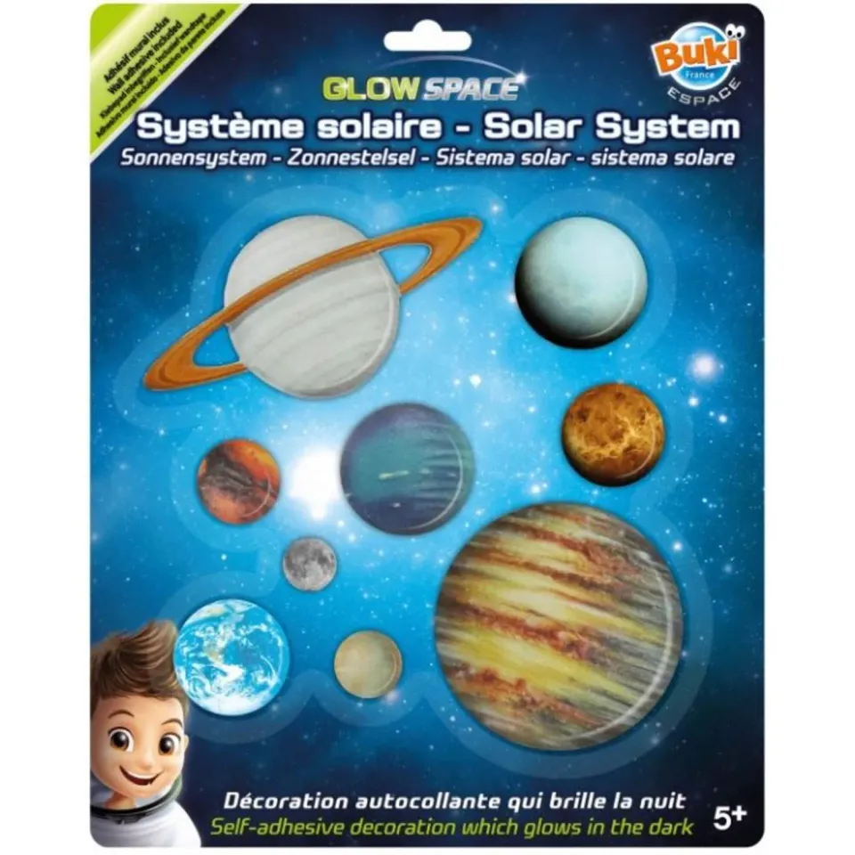 Buki Sonnensystem 3DF10 Leuchtsterne phosphoreszierend