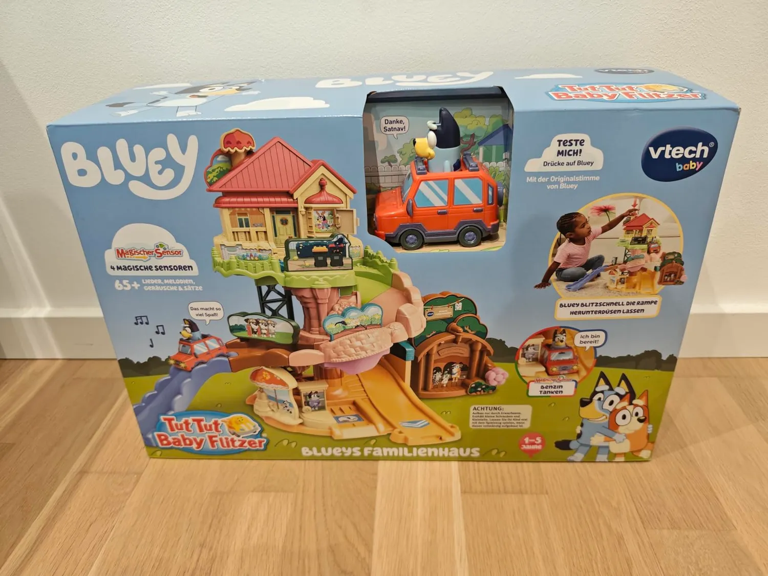 VTech Tut Tut Baby Flitzer Blueys Familienhaus Spielset