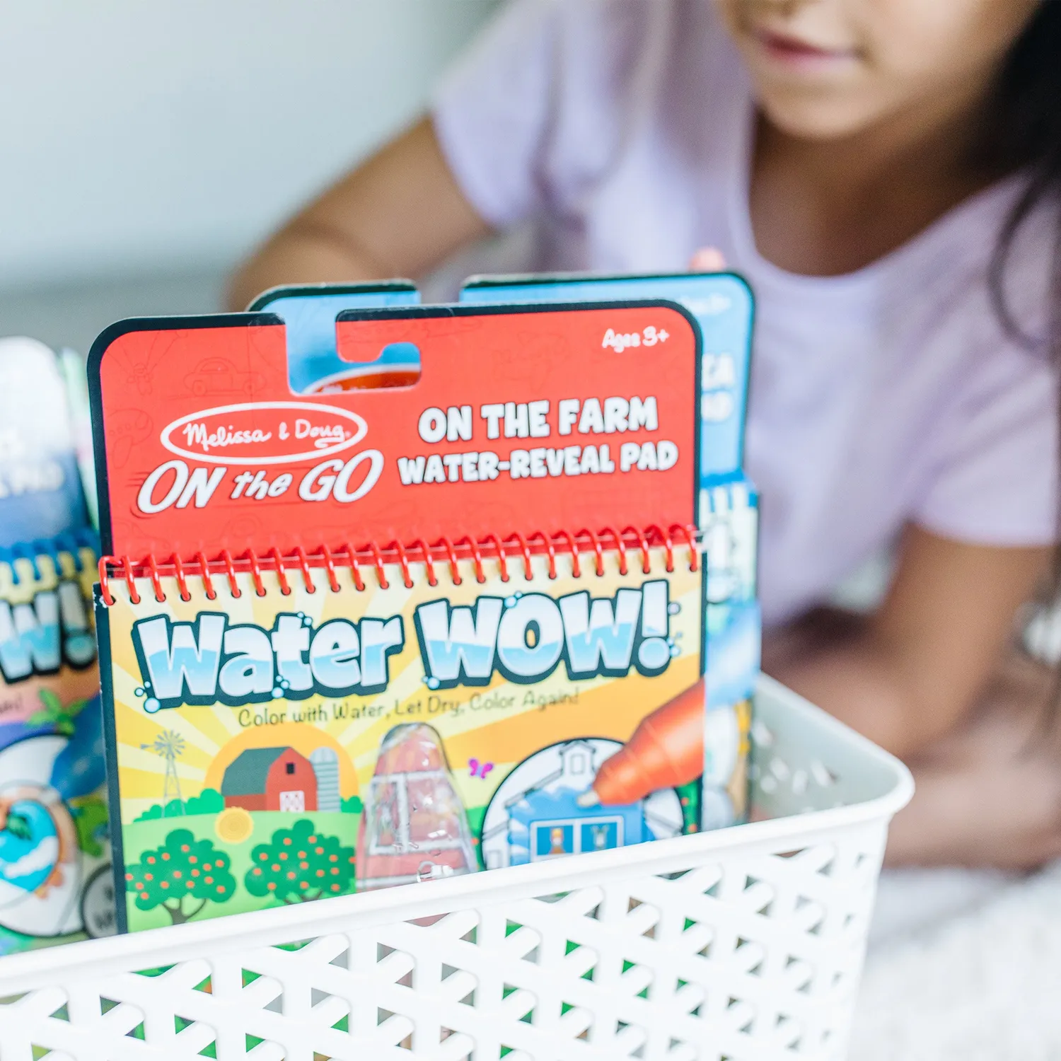 Melissa & Doug Water Wow! Wassermalbuch 3er-Pack Tiere