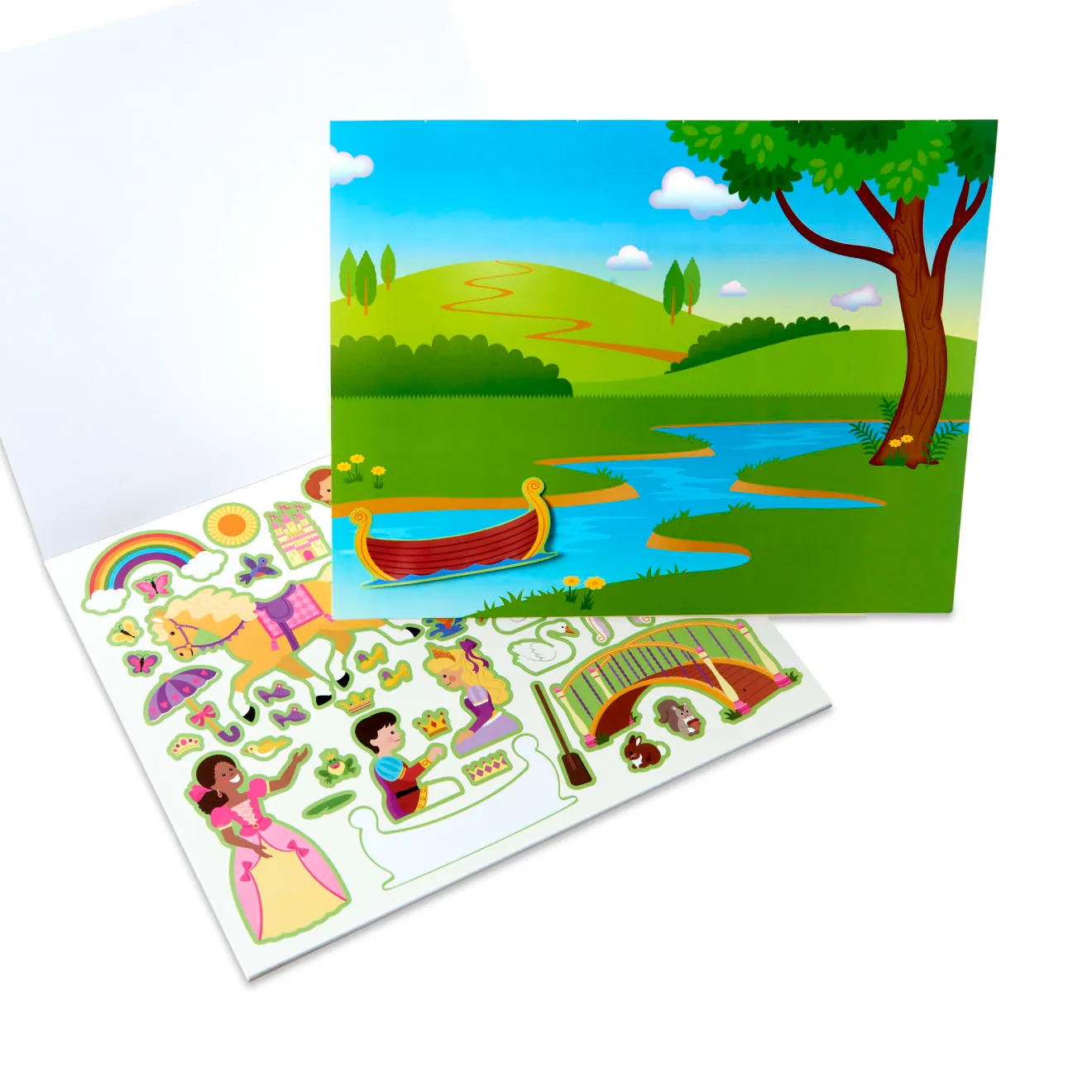 Melissa & Doug Sticker Pads Set 4er Fee Prinzessin Anziehen