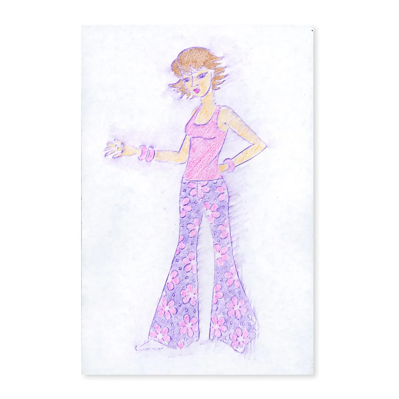 Melissa & Doug Fashion Design Activity Kit Malset 16-teilig Mode