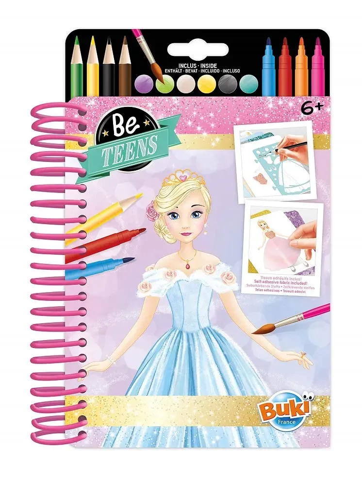 Buki CM101 Modebuch Prinzessinnenkleider Bastelset