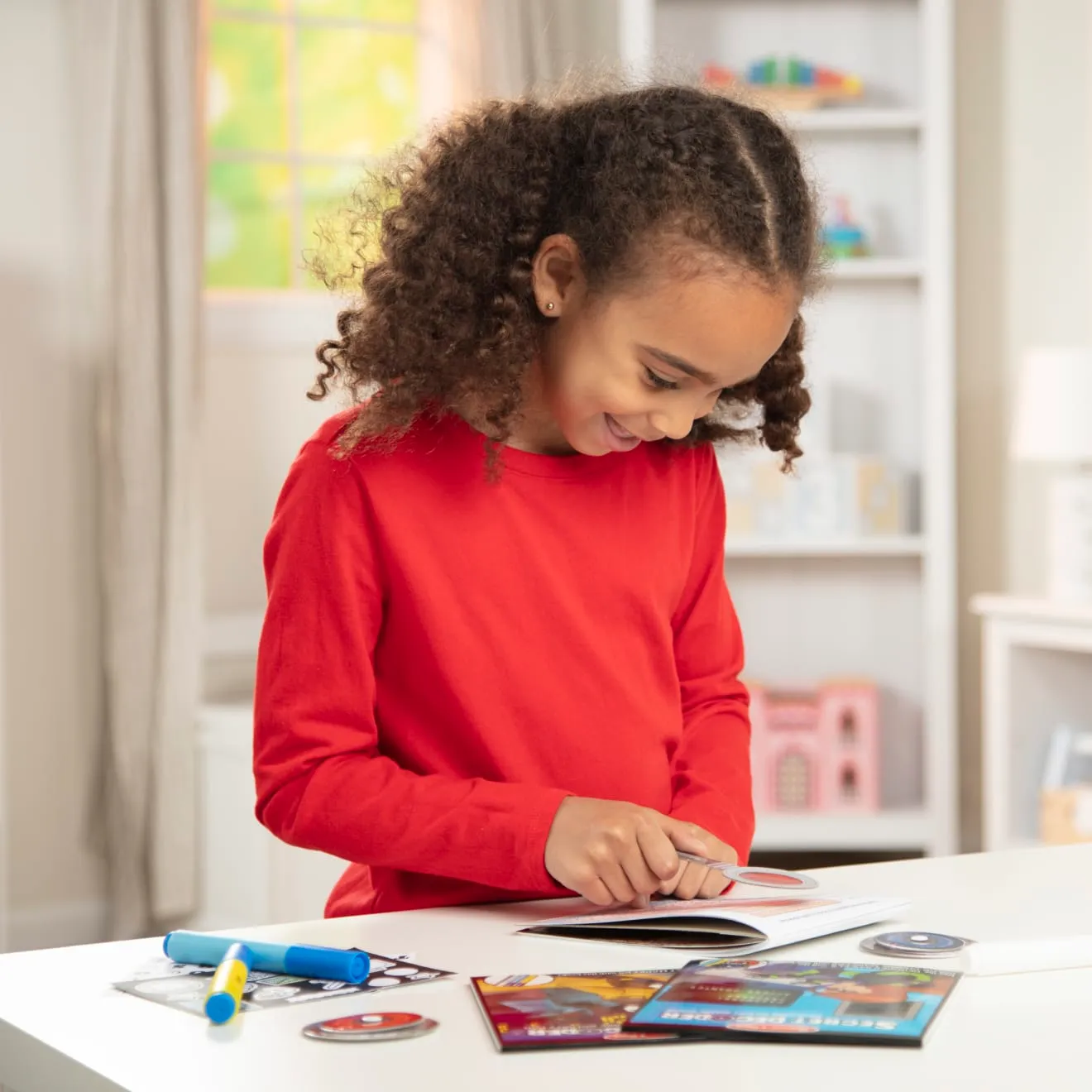 Melissa & Doug Secret Decoder Deluxe Activity Set Rätselblock On the Go