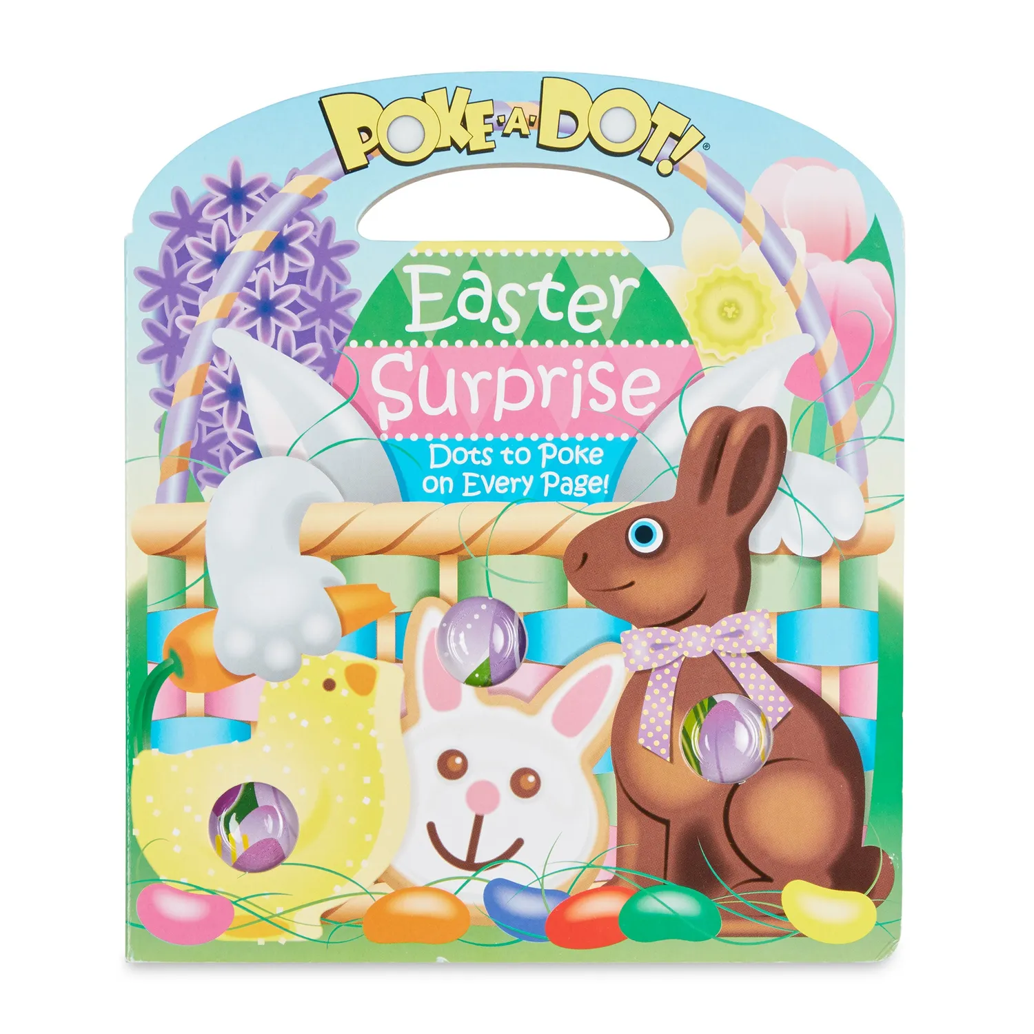 Melissa & Doug Poke-a-Dot Easter Pappbilderbuch Pop