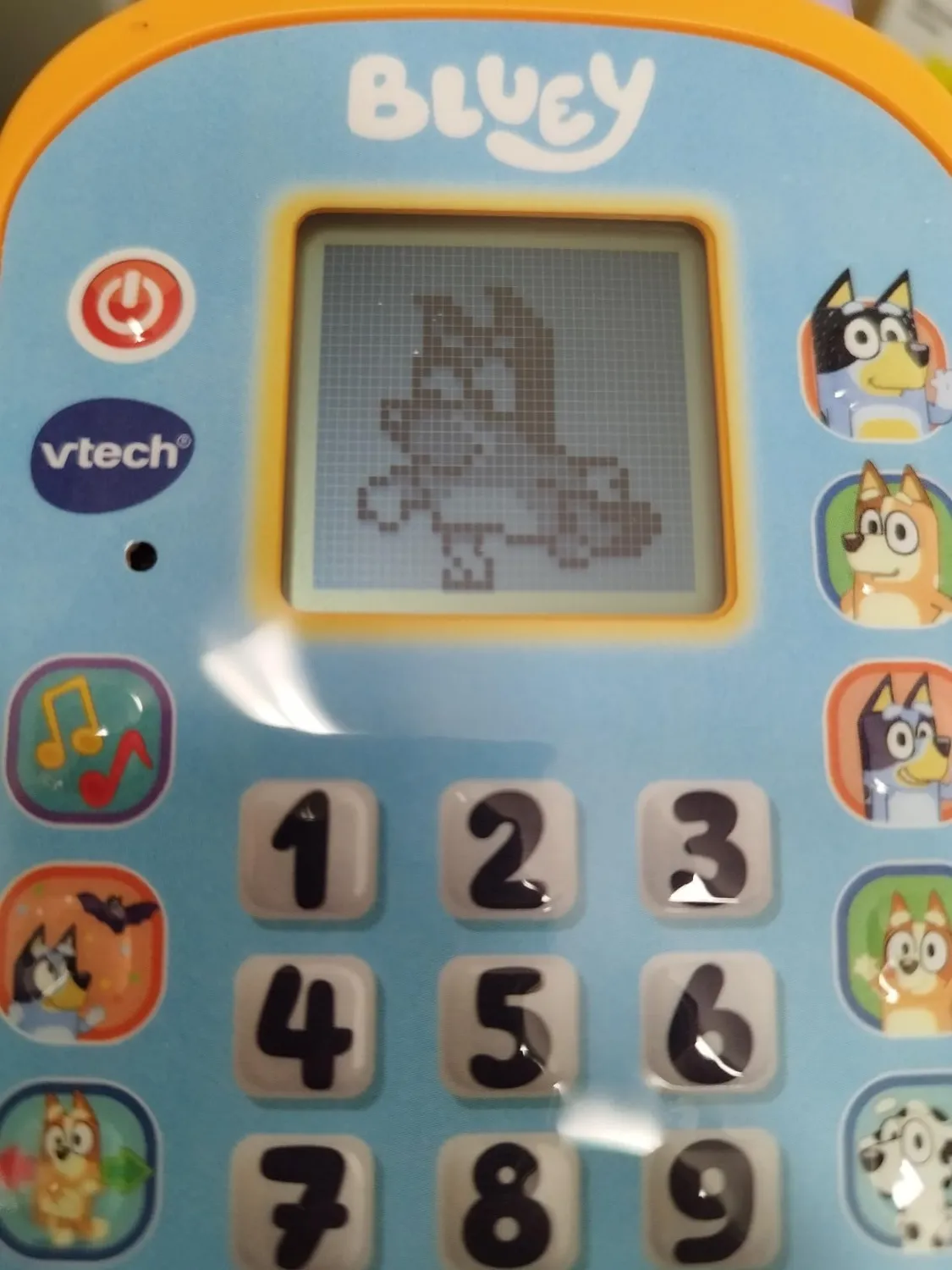 VTech Bluey Lernhandy Lernspielzeug mit Originalstimmen 3-6 Jahre