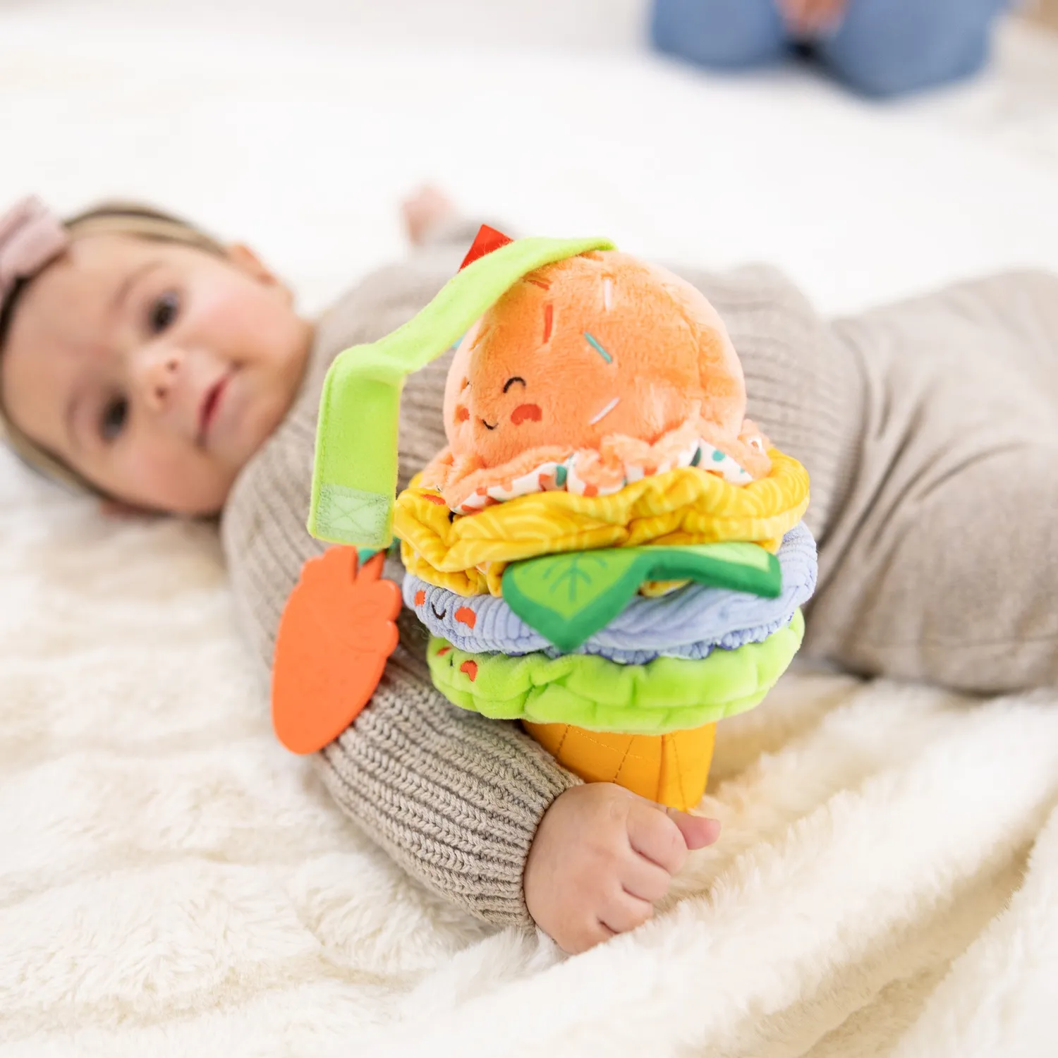 Melissa & Doug Eis Anhänger-Spielzeug für Babys Vibration