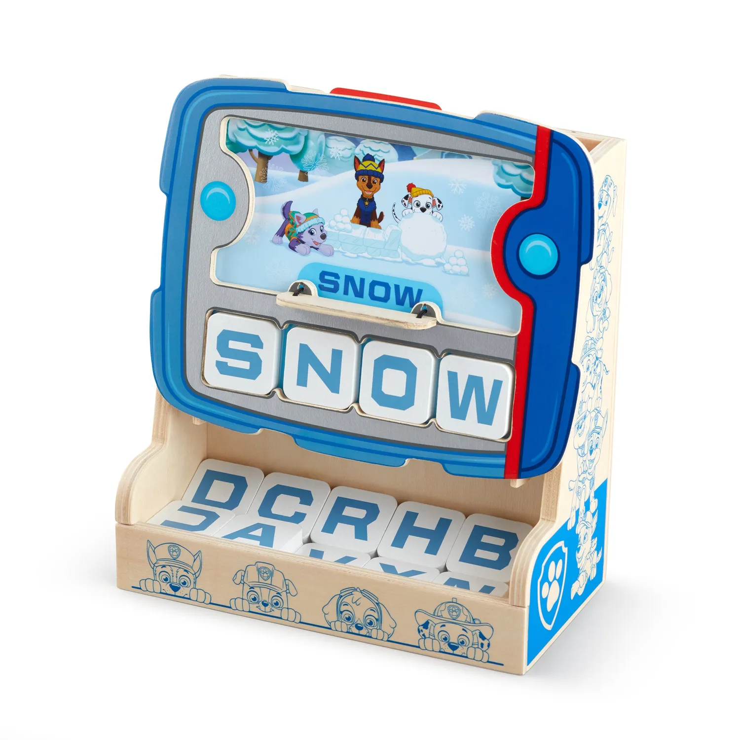 Melissa & Doug PAW Patrol See & Spell Pup Pad Lernspiel 3-4 Buchstaben