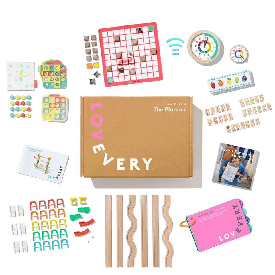 Lovevery The Planner Play Kit Lernspiel ab 4 Jahre