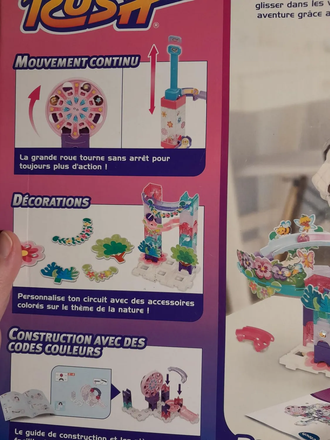 VTech Marble Rush Fairy Garden M500E Kugelbahn 90 Teile