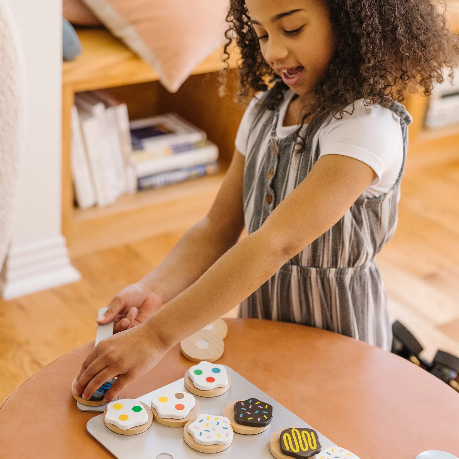 Melissa & Doug Slice & Bake Cookie Set Spielküche Holz 29 Teile