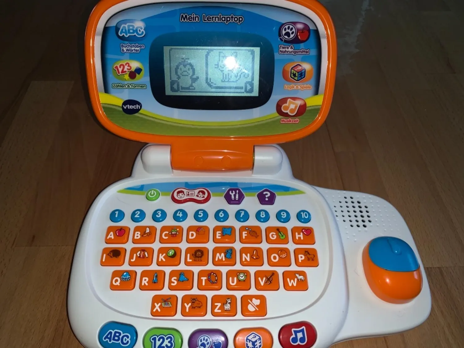 VTech Mein Lernlaptop Kinderlaptop Orange 30 Spiele