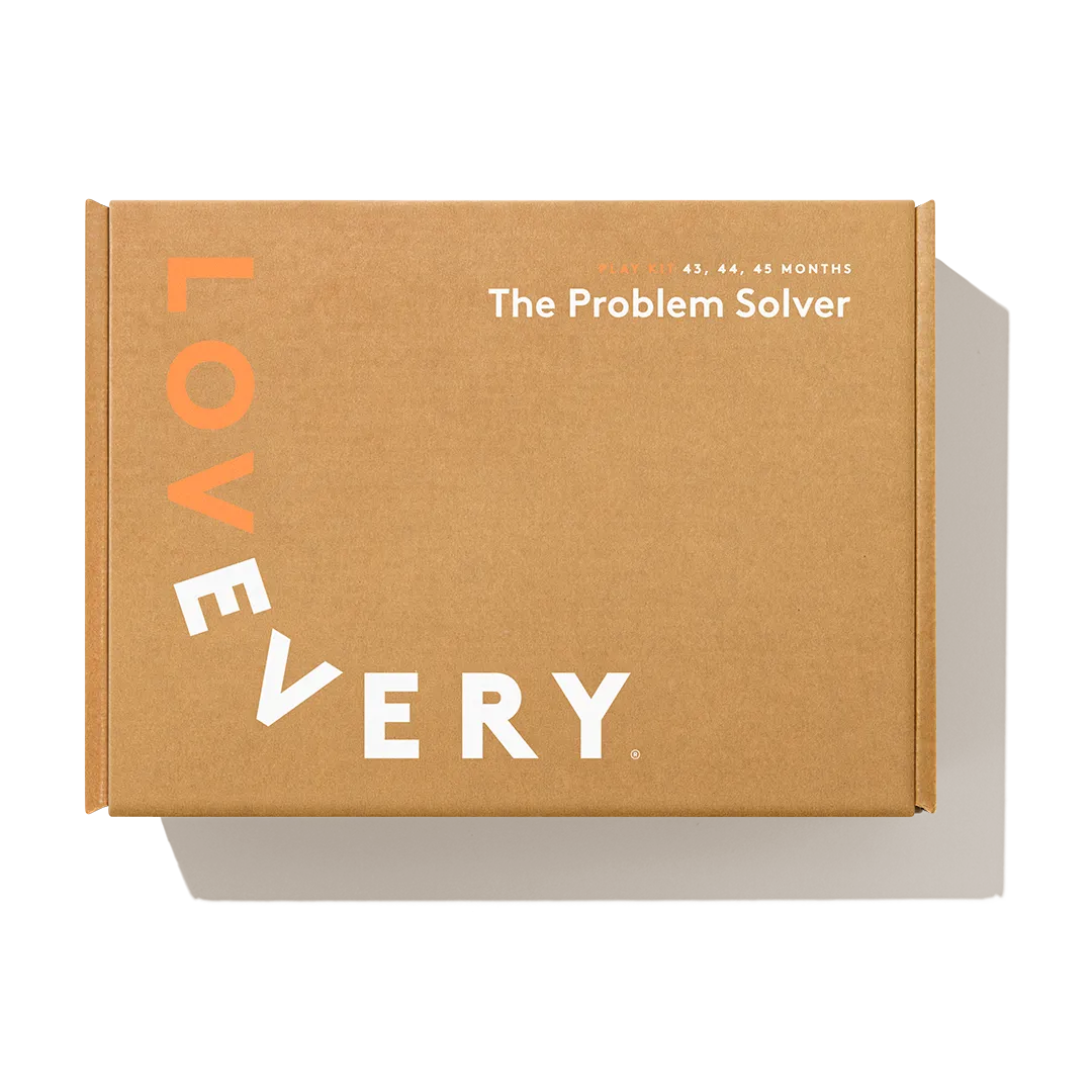 Lovevery Play Kits Problemlöser-Set Lernspiel Deutsch ab 3 Jahren