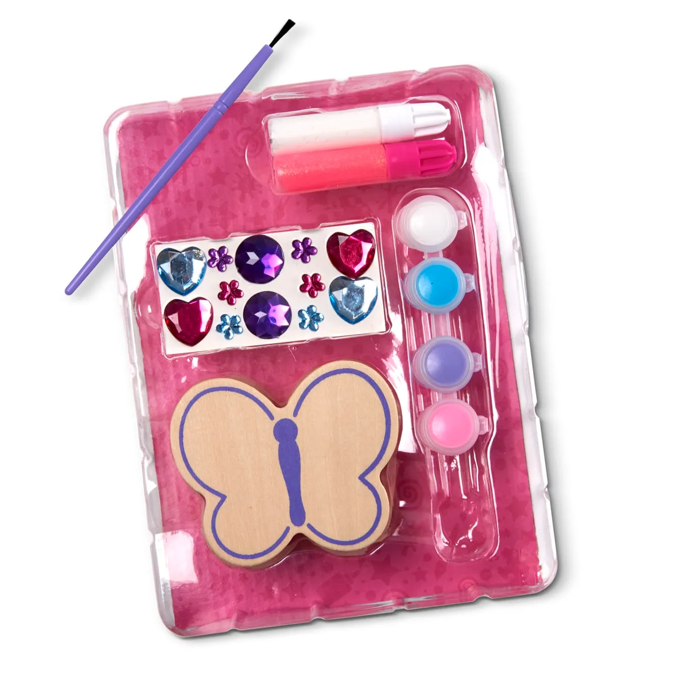 Melissa & Doug Butterfly Box Holz Bastelset Schmetterling