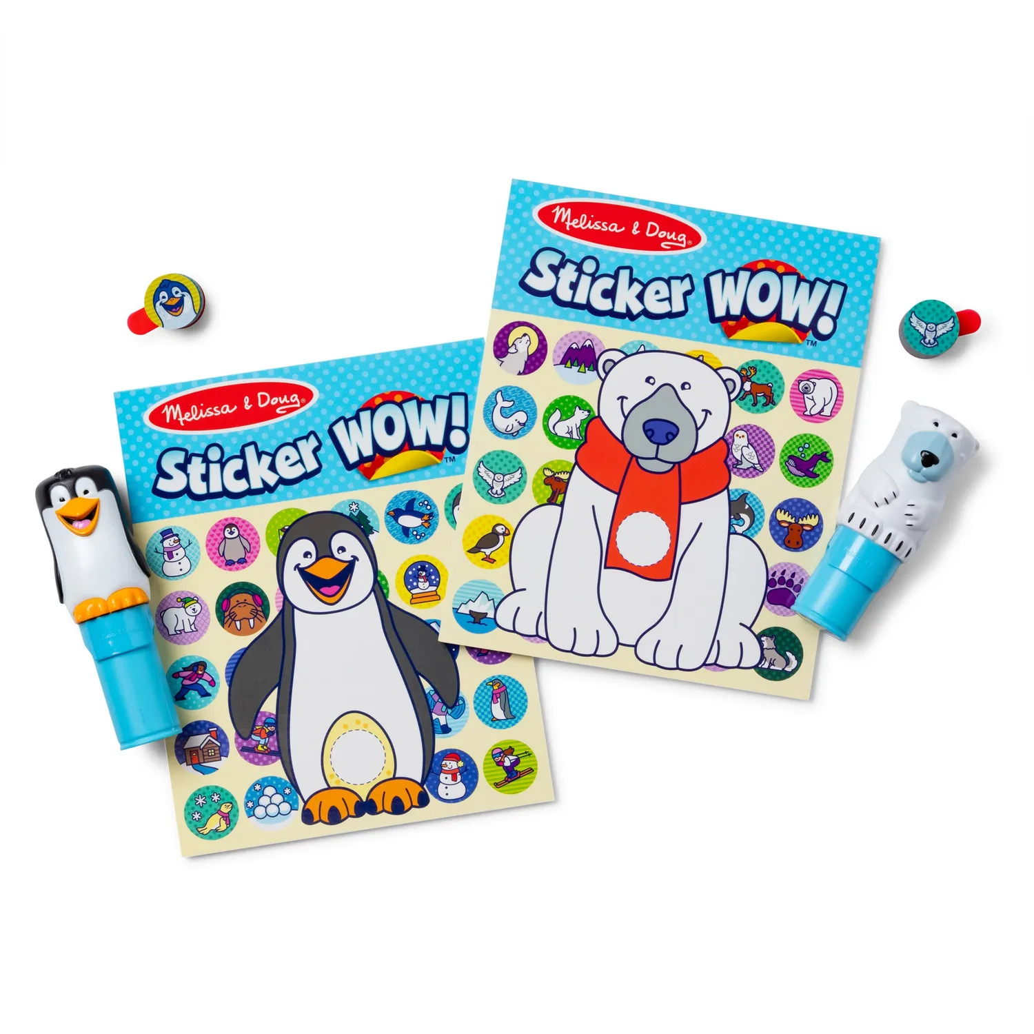 Melissa & Doug Sticker WOW Winter Sticker-Set 900er