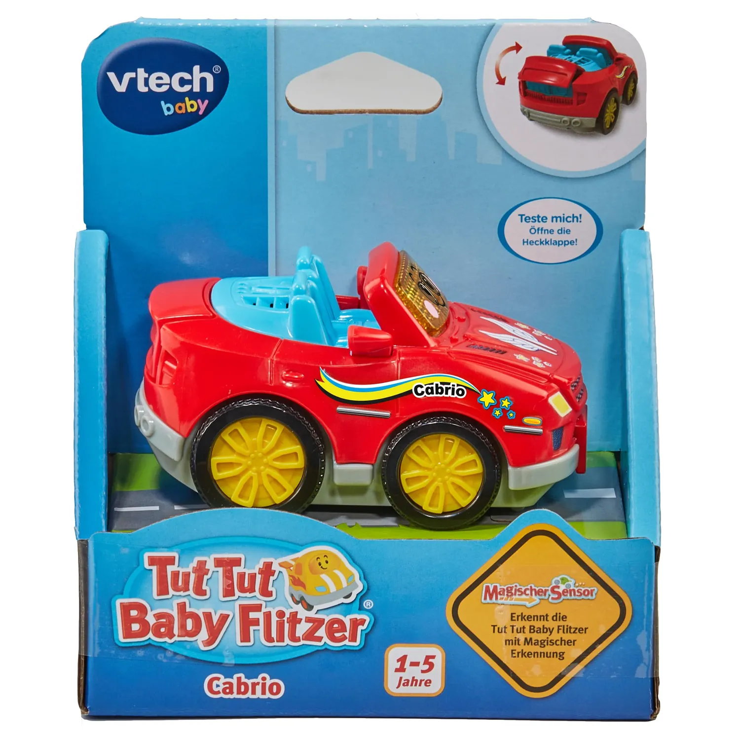VTech Tut Tut Baby Flitzer Cabrio Spielauto mit Sound
