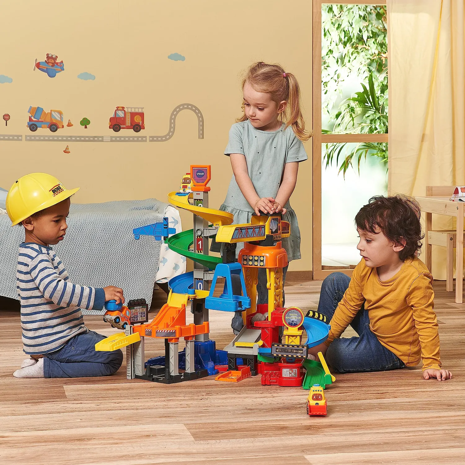 Vtech Tut Tut Baby Flitzer Mega Baustelle mit Kipplaster