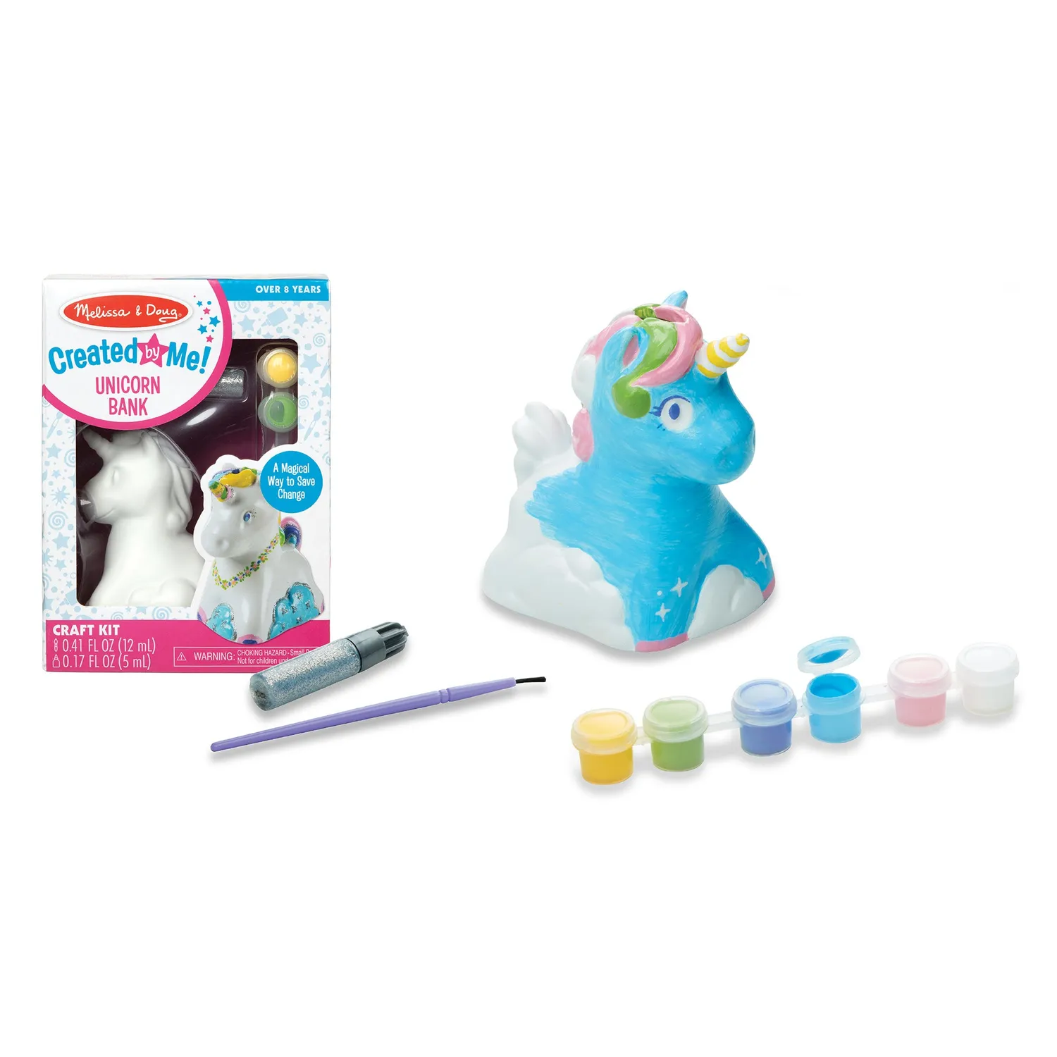 Melissa & Doug Created by Me Einhorn Spardose Bastelset