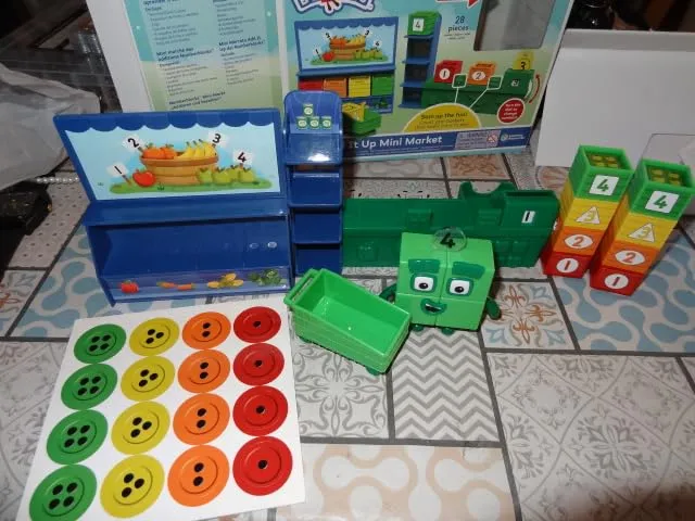 Learning Resources Numberblocks Vier Lebensmittelgeschäft Set Zählen