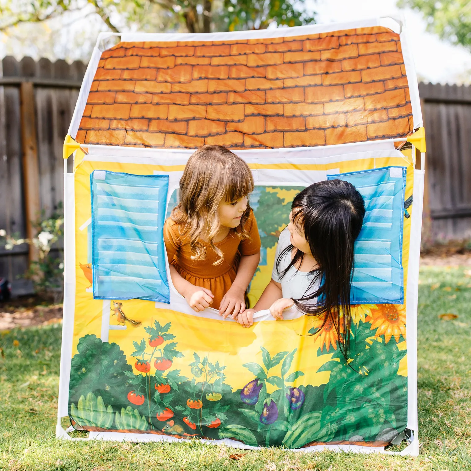 Melissa & Doug Cozy Cottage Spielzelt Stoff 120 cm