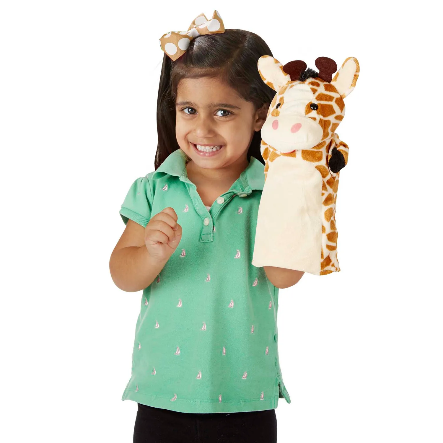 Melissa & Doug Zoo Friends Handpuppen Tiere 4er Set