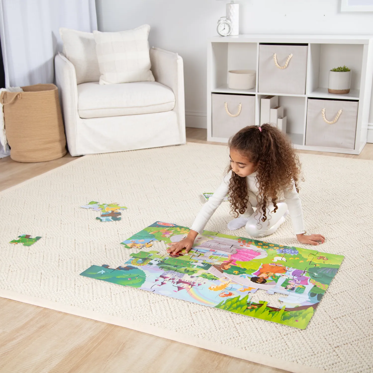 Melissa Doug Fairy Tale Castle Bodenpuzzle 48 Teile 91x61 cm