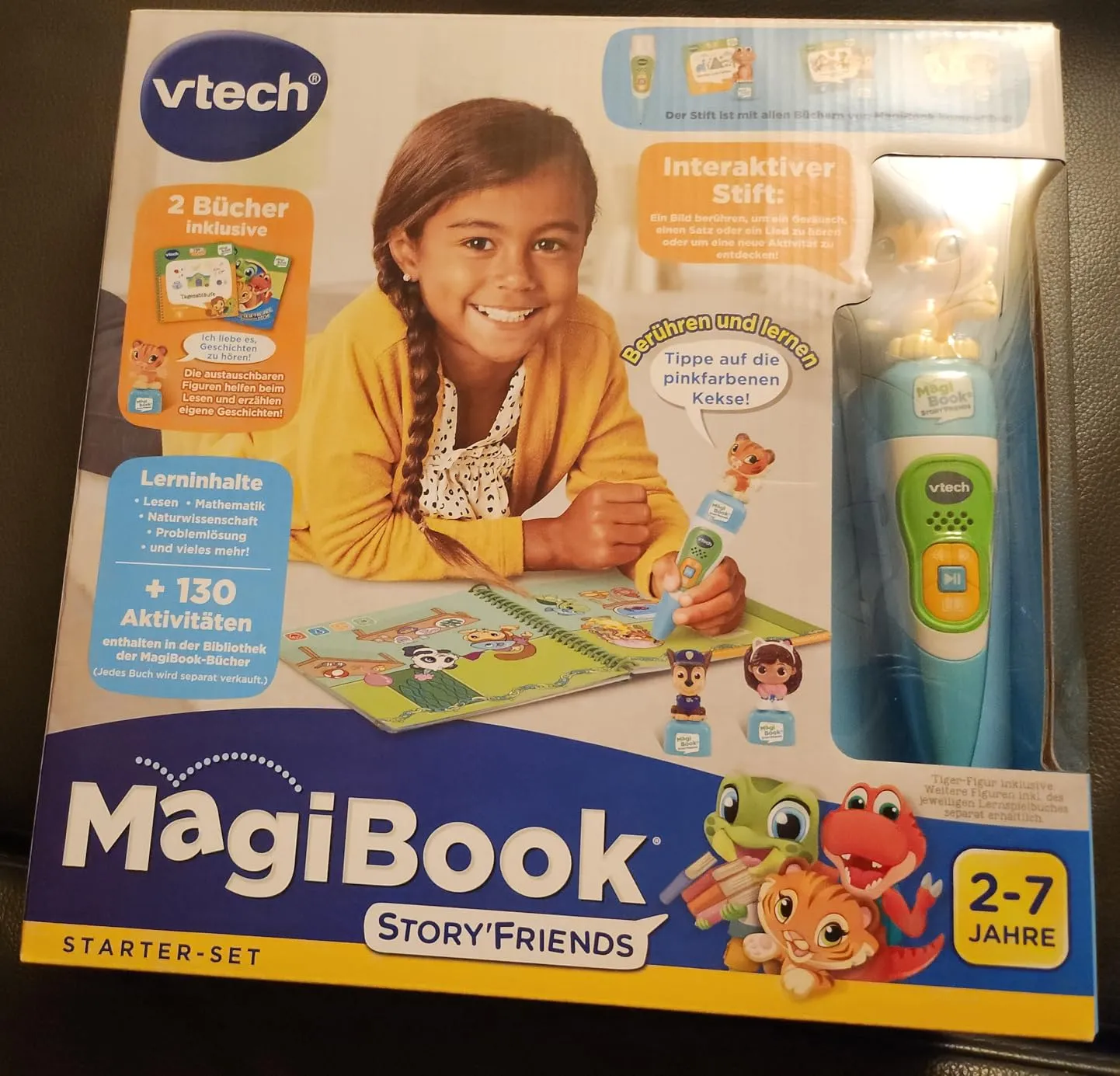VTech MagiBook Story'Friends Starter-Set Lernstift Bücher