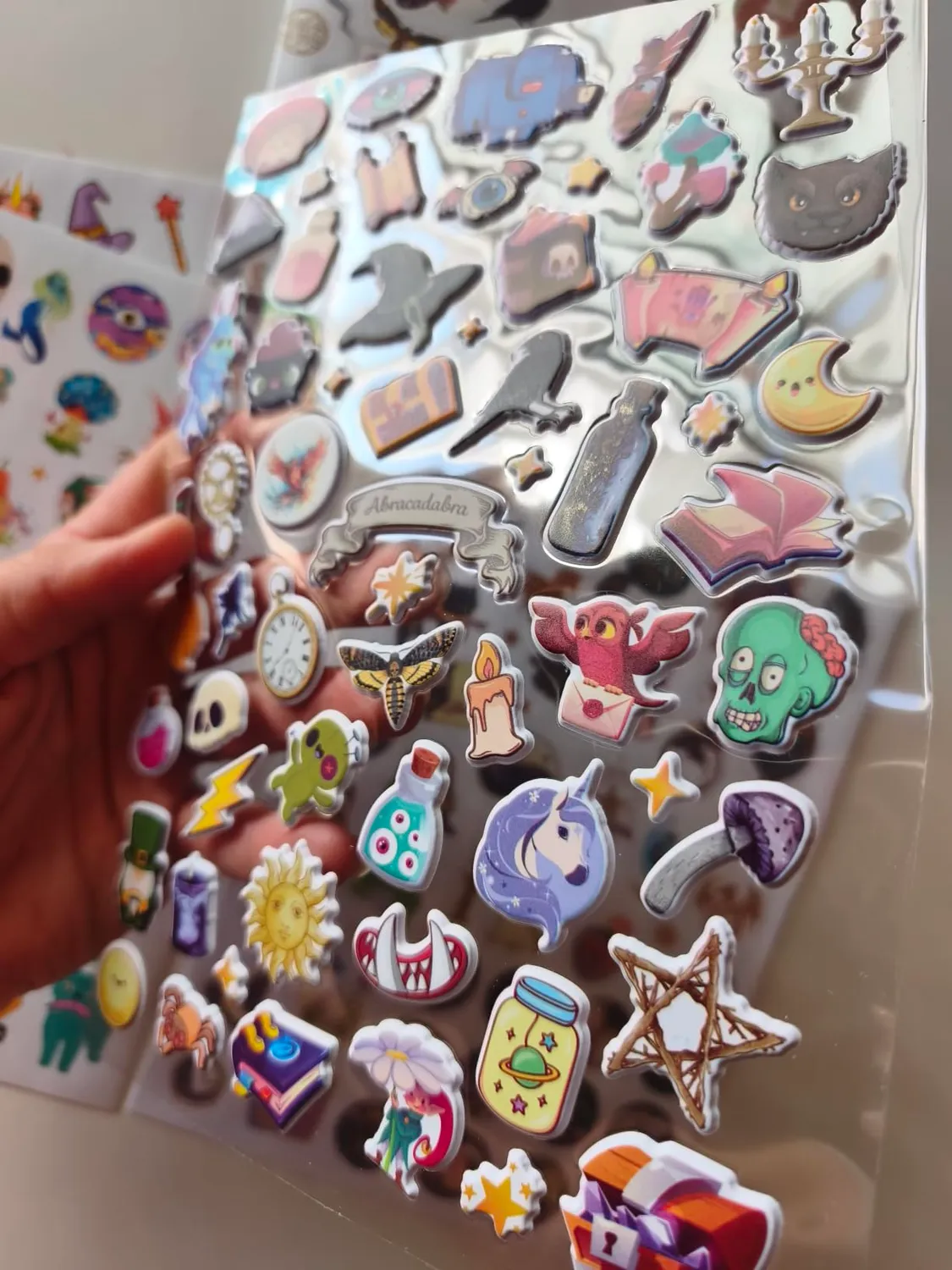 Buki France FK020 Stickertasche 200 Märchen A5 Gold