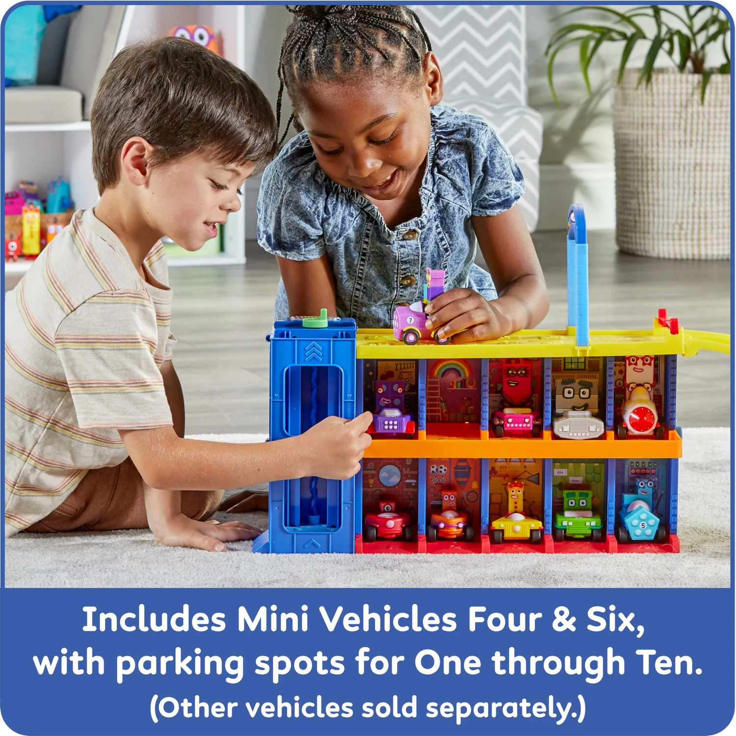 Learning Resources Numberblocks Counting Car Garage ab 3 Jahren