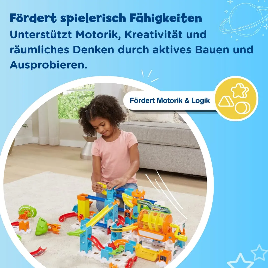 VTech Marble Rush Super Action Set L100 Kugelbahn interaktiv 99-tlg