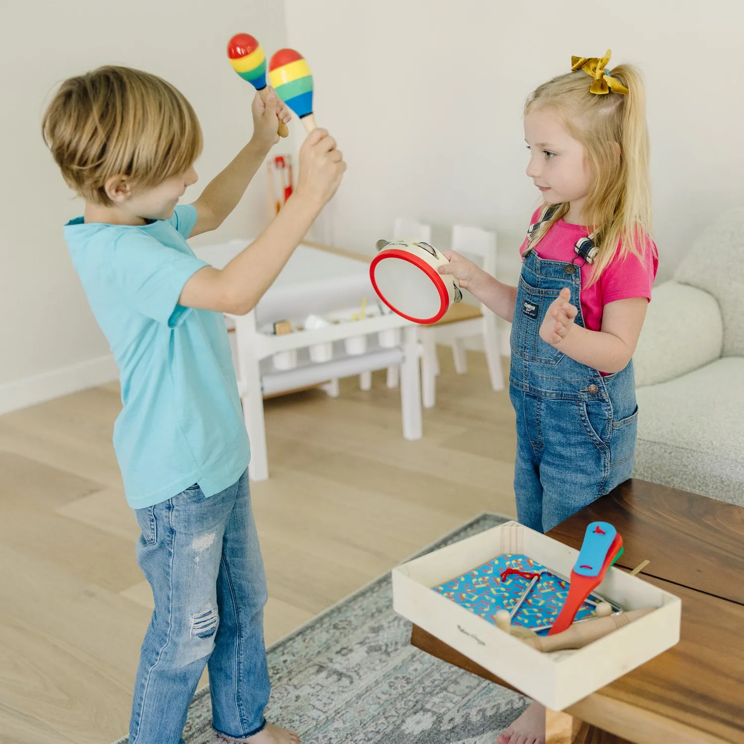 Melissa & Doug Band-in-a-Box Musikinstrumente 10-teilig
